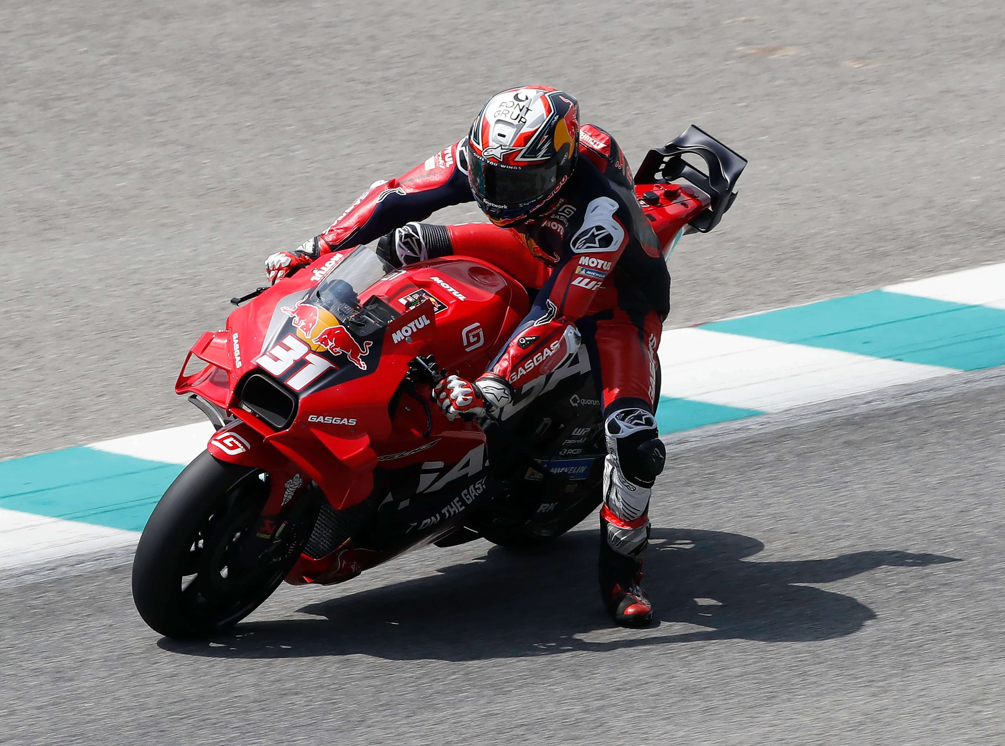  Pedro Acosta, en la pretemporada 2024.