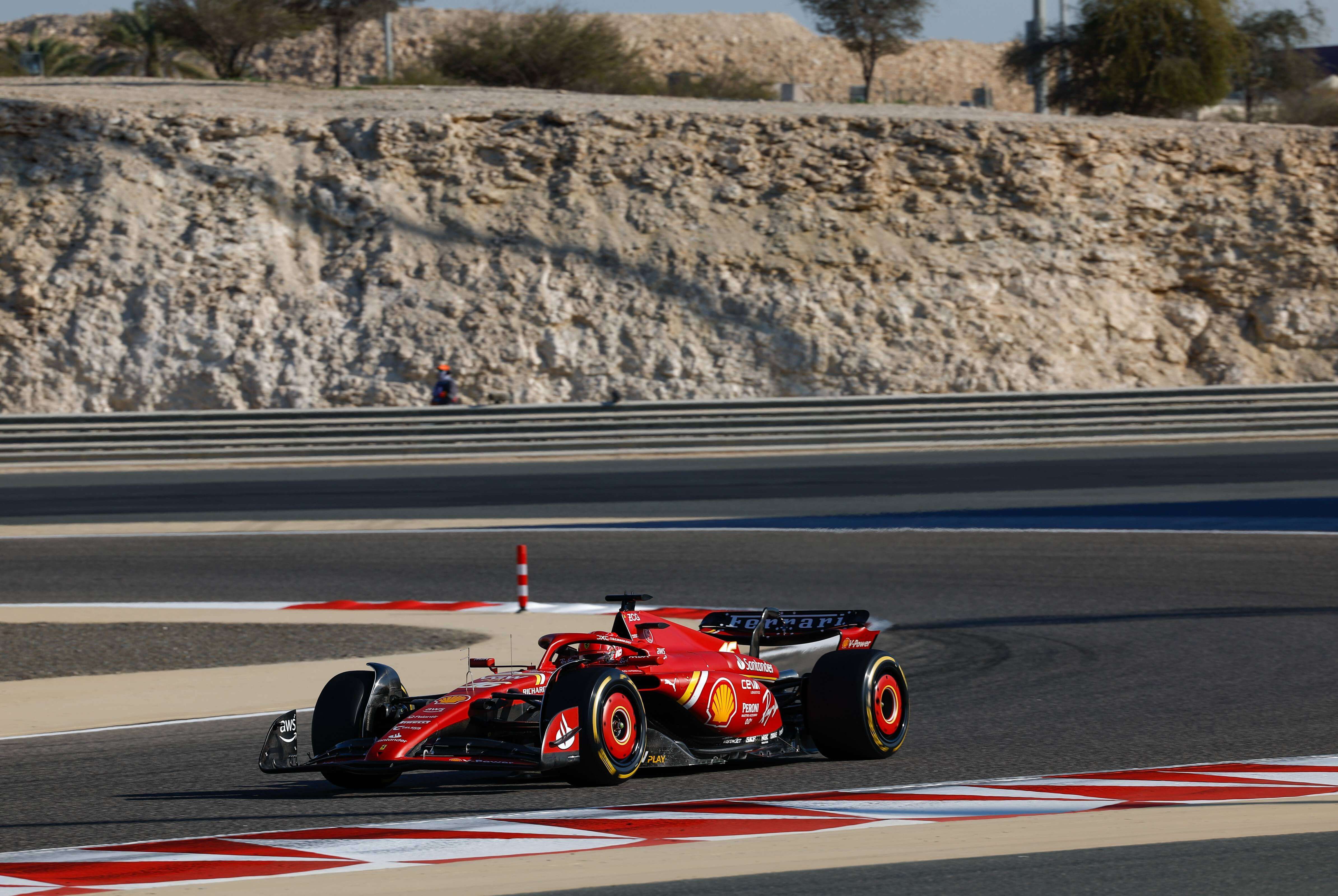 Charles Leclerc, en el GP de Arabia Saudí."