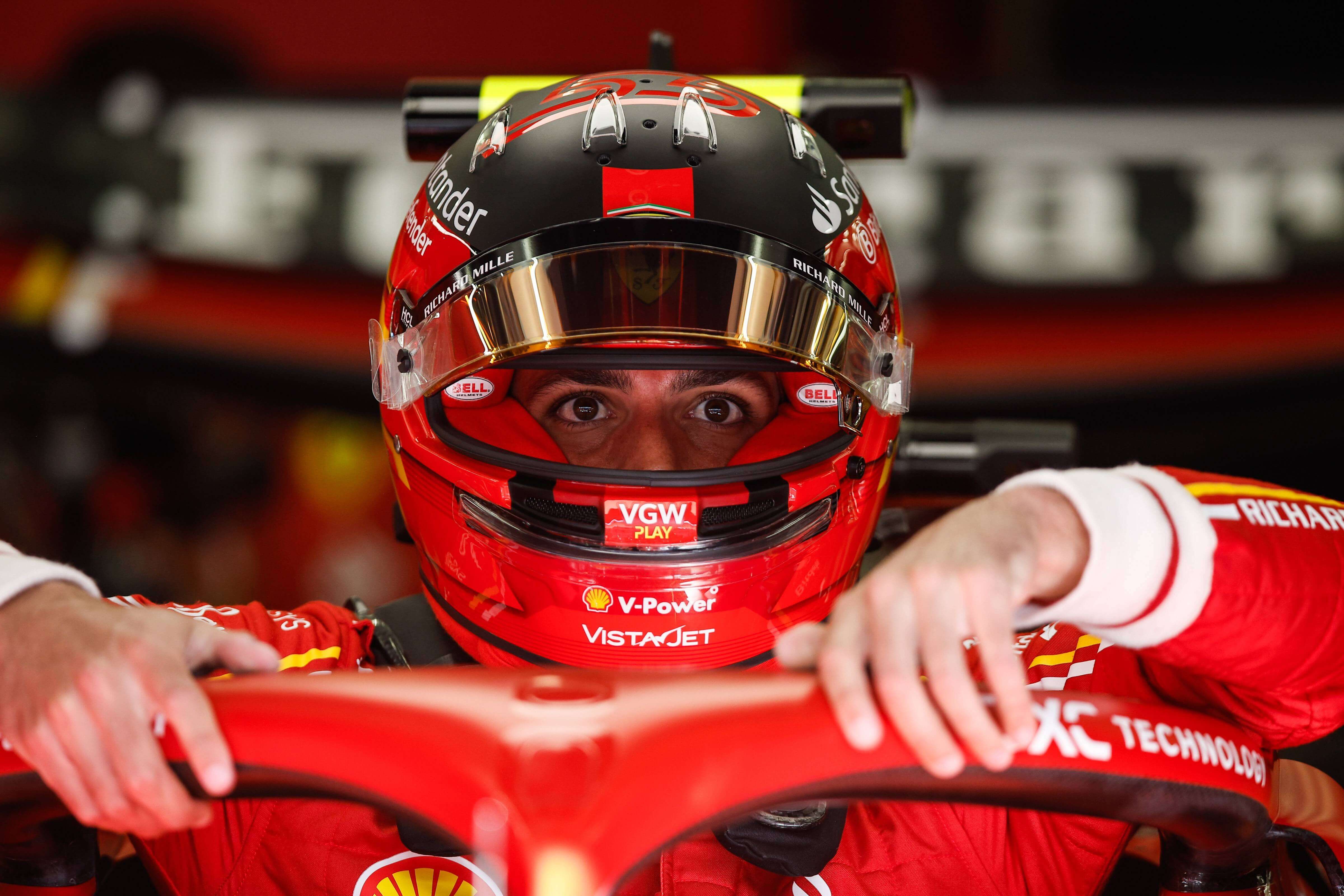  Carlos Sainz, en el GP de Bahréin.