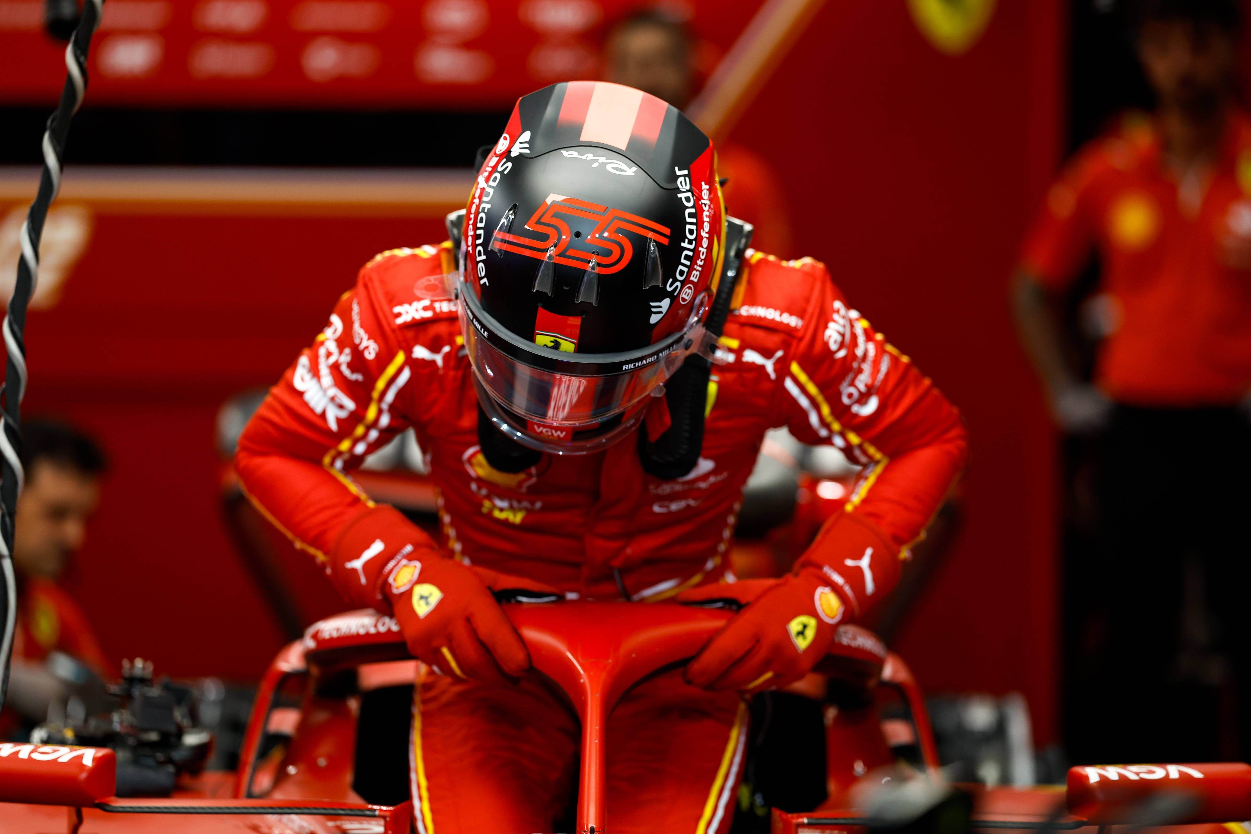  Carlos Sainz, en el GP de Arabia Saudita.