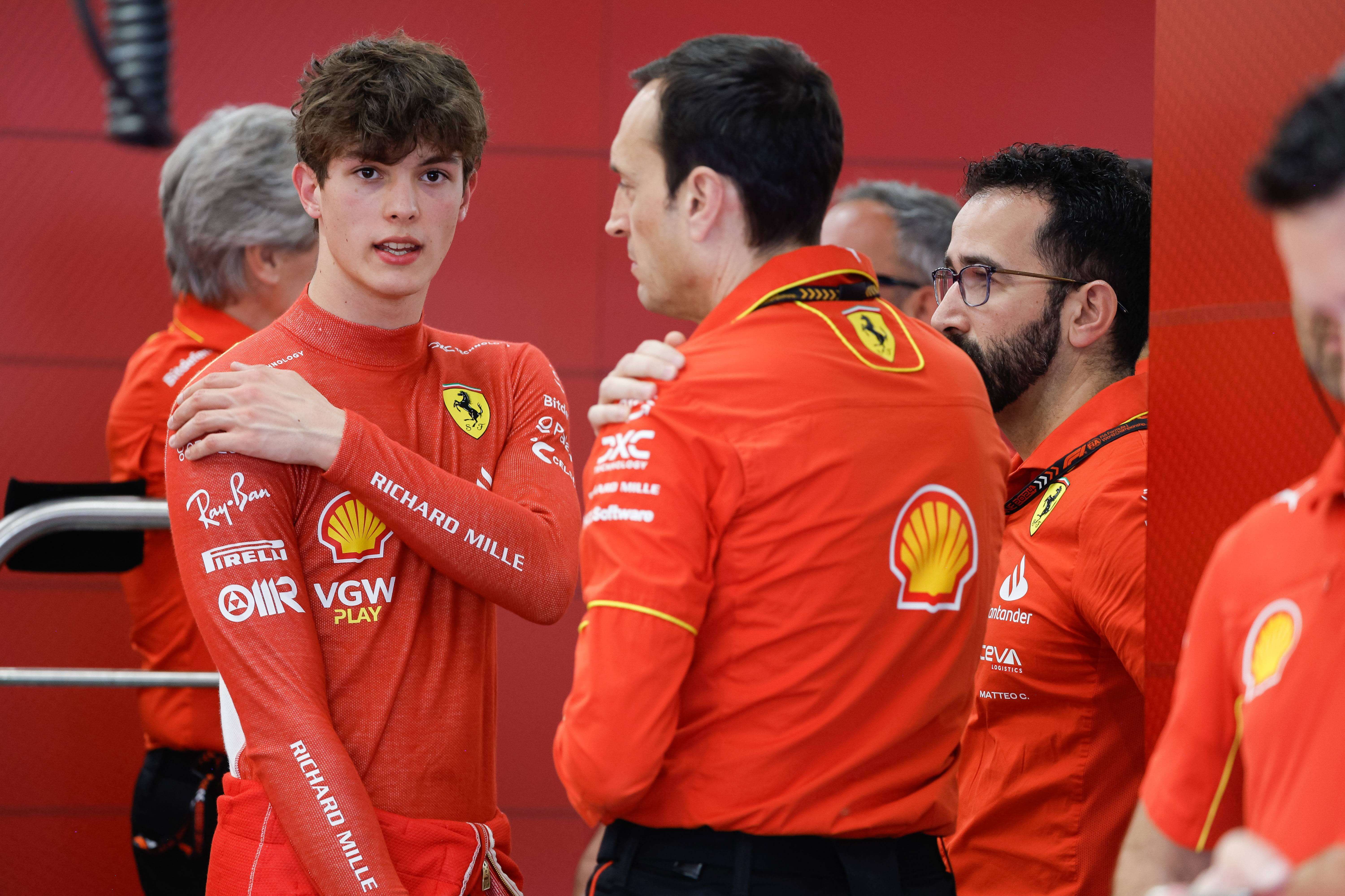 Oliver Bearman, en el GP de Arabia Saudí.