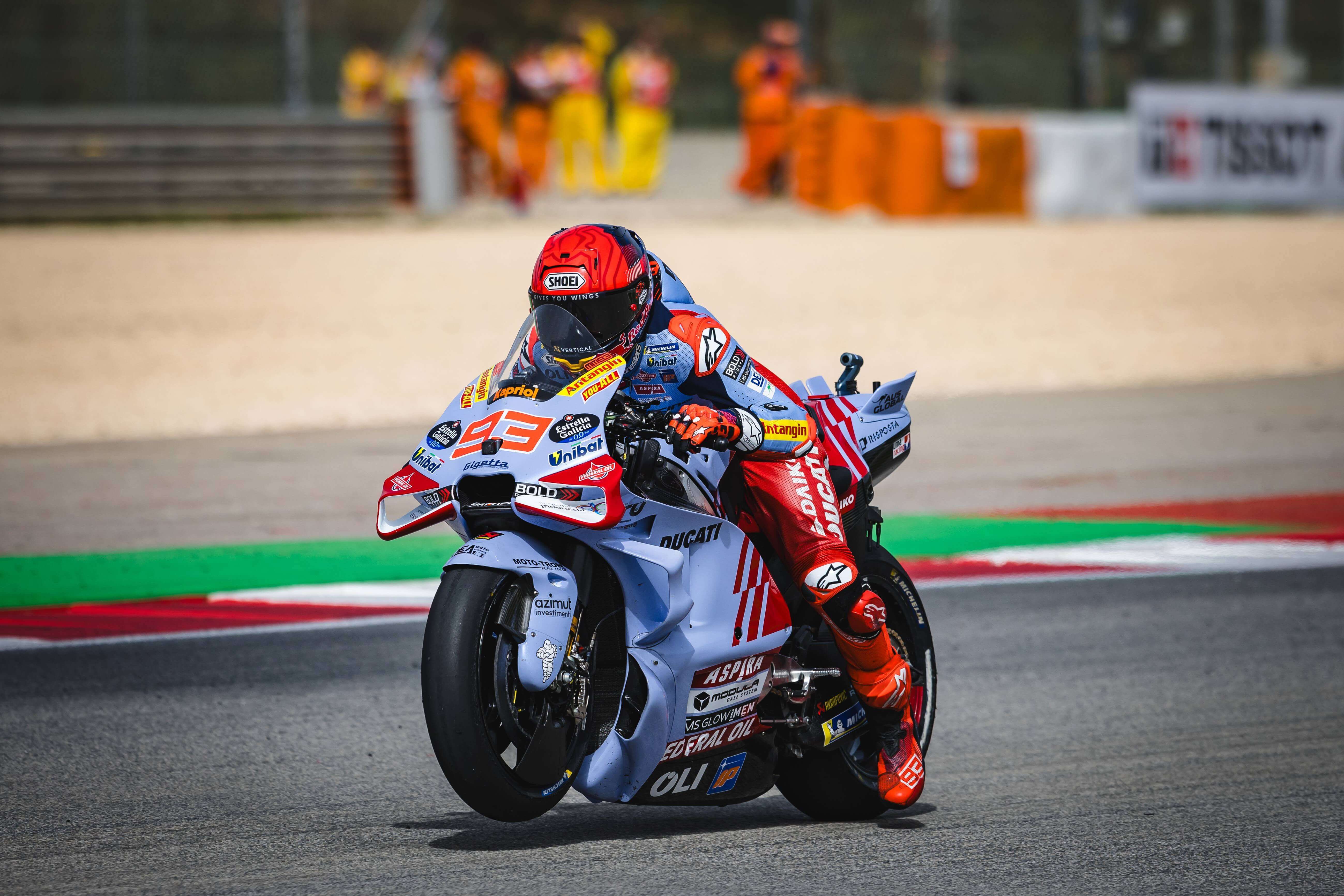  Marc Márquez durante el Gran Premio de Portugal