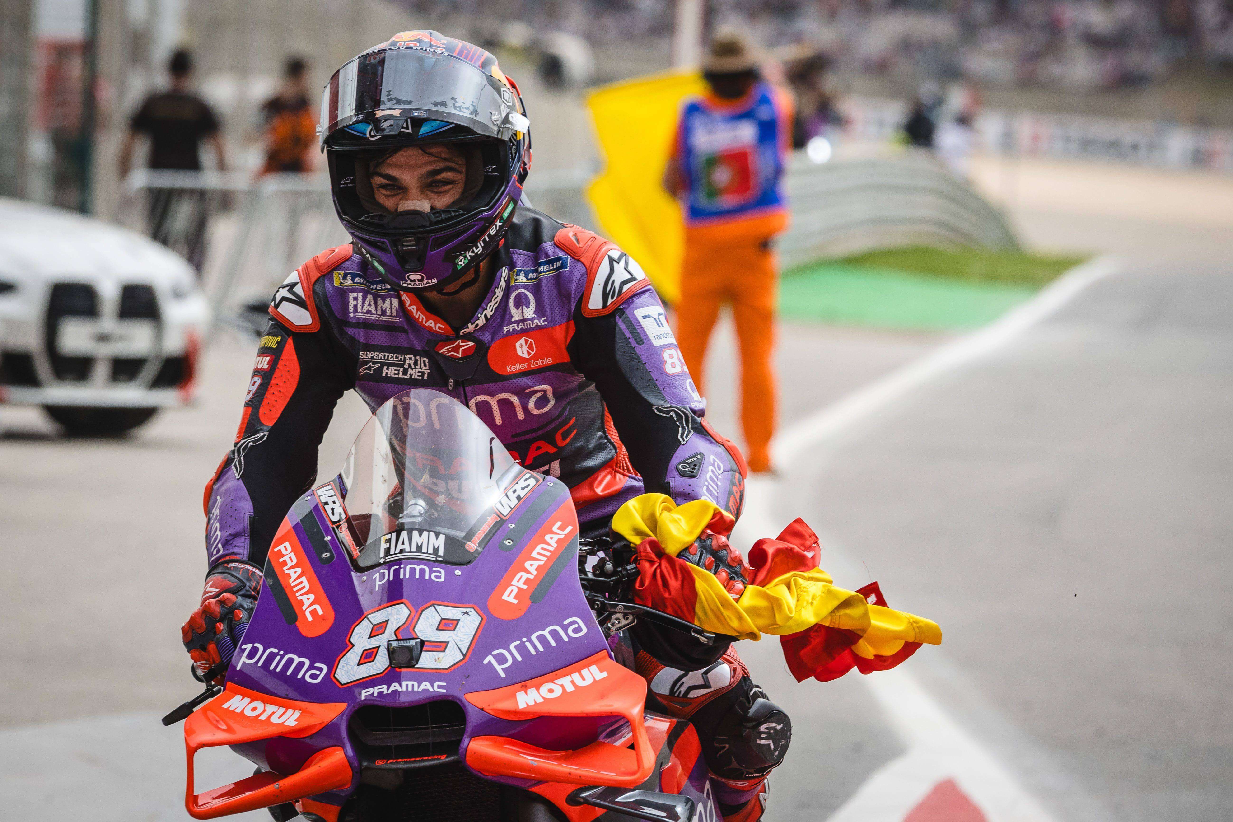  Jorge Martín, en el GP de Portimao.