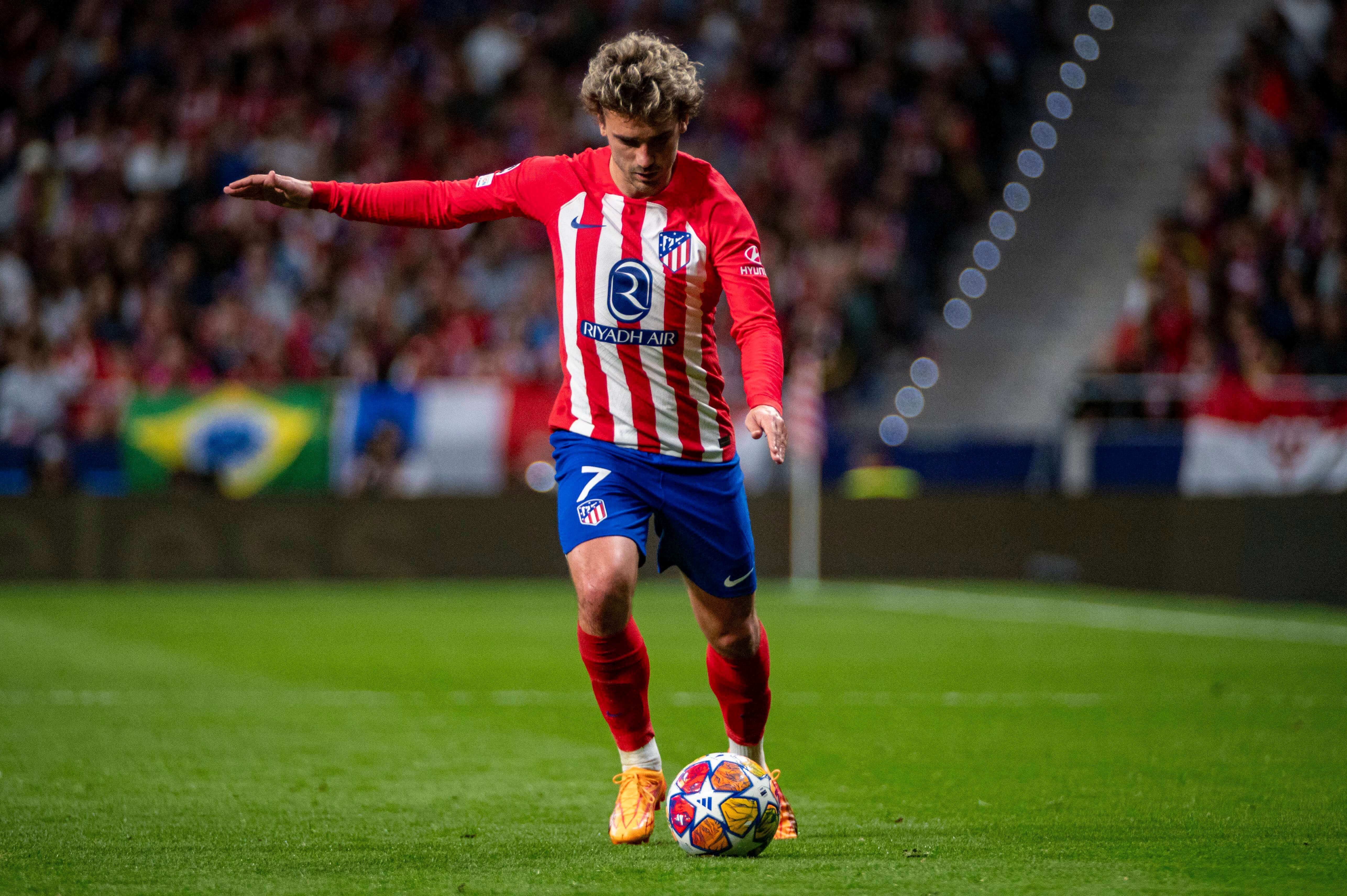  Antoine Griezmann durante el partido ante el Borussia Dortmund (Fuente: Cordon Press).