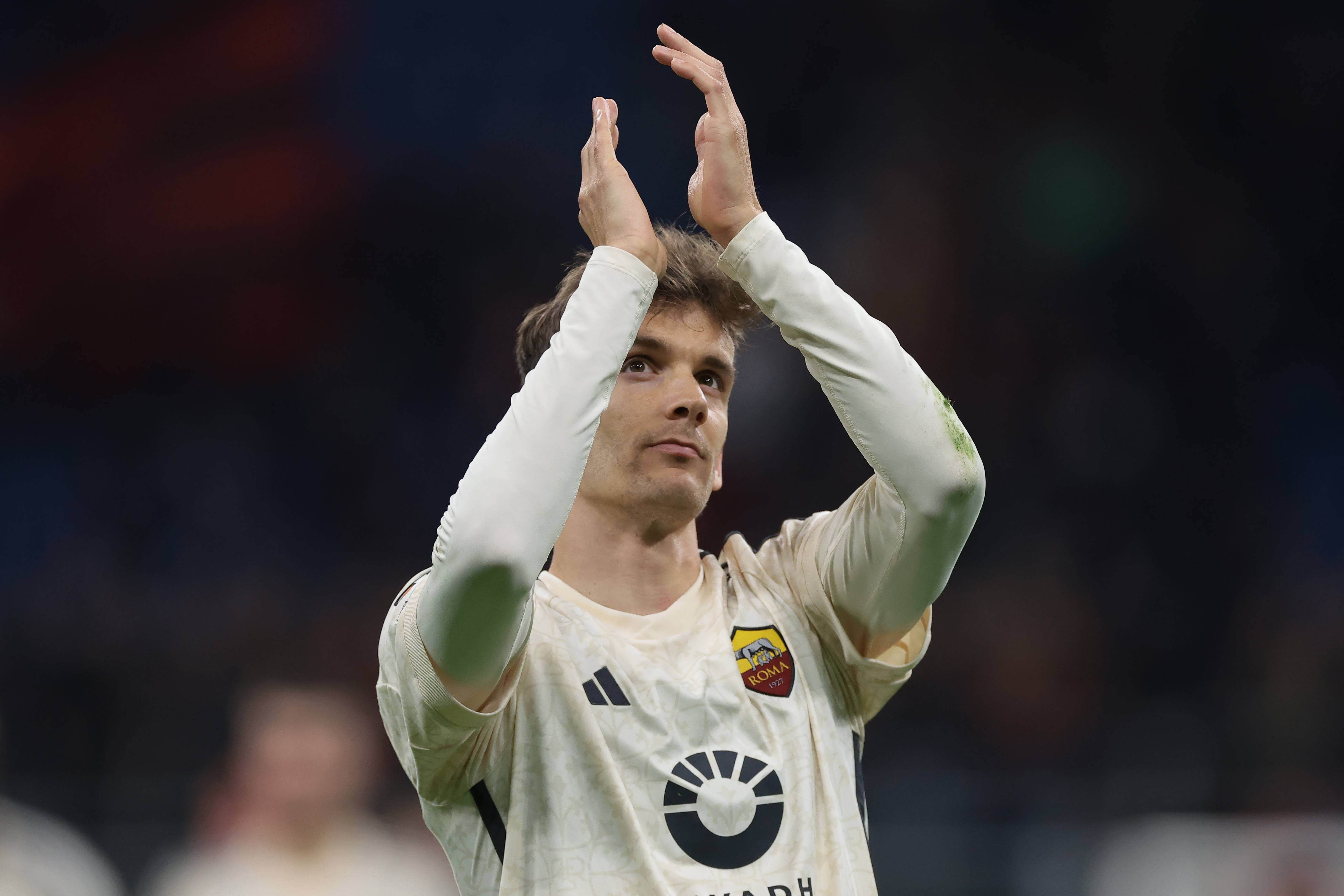  Diego Llorente, con la Roma.