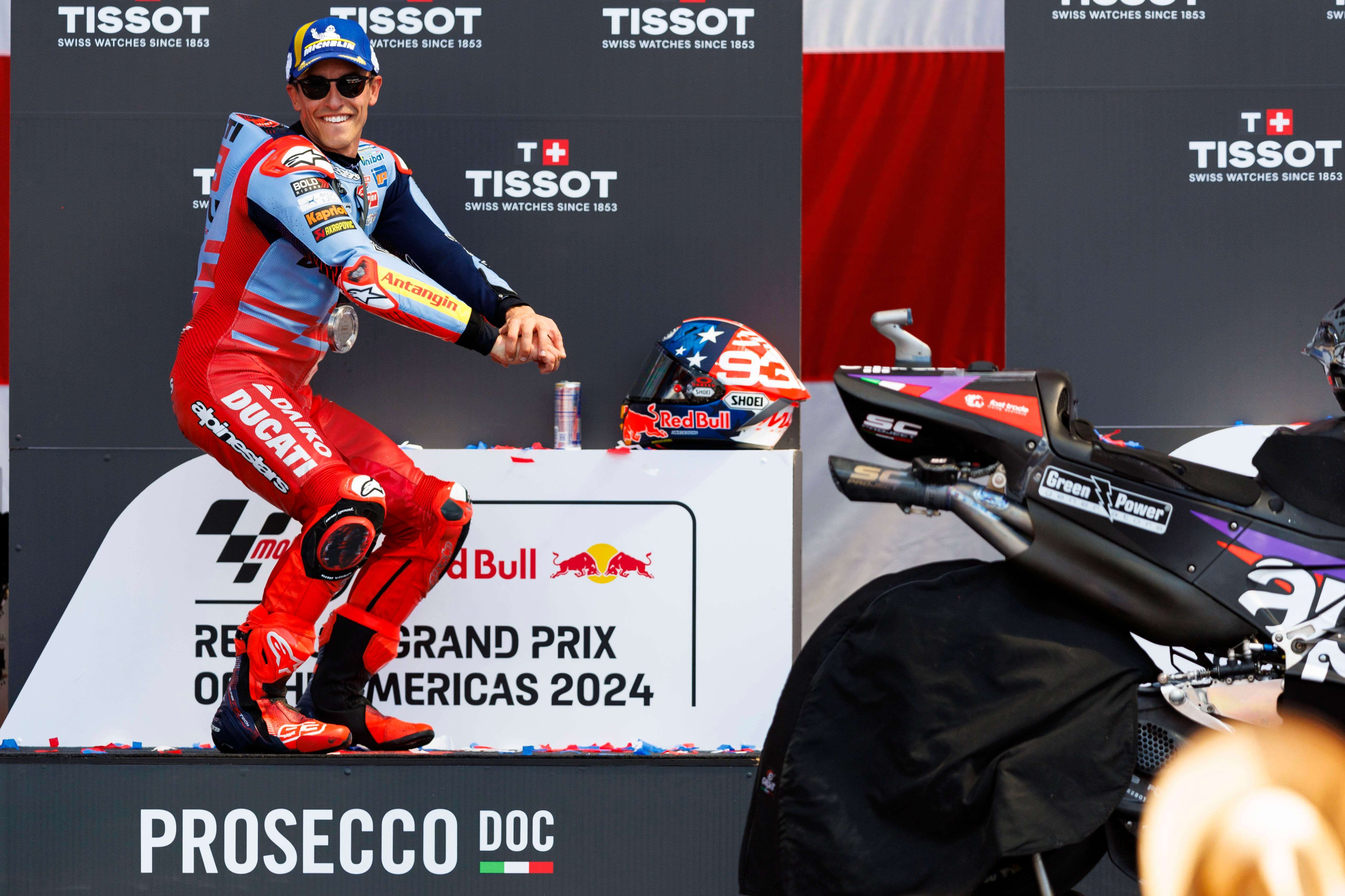 Marc Márquez, en el GP de Austin.