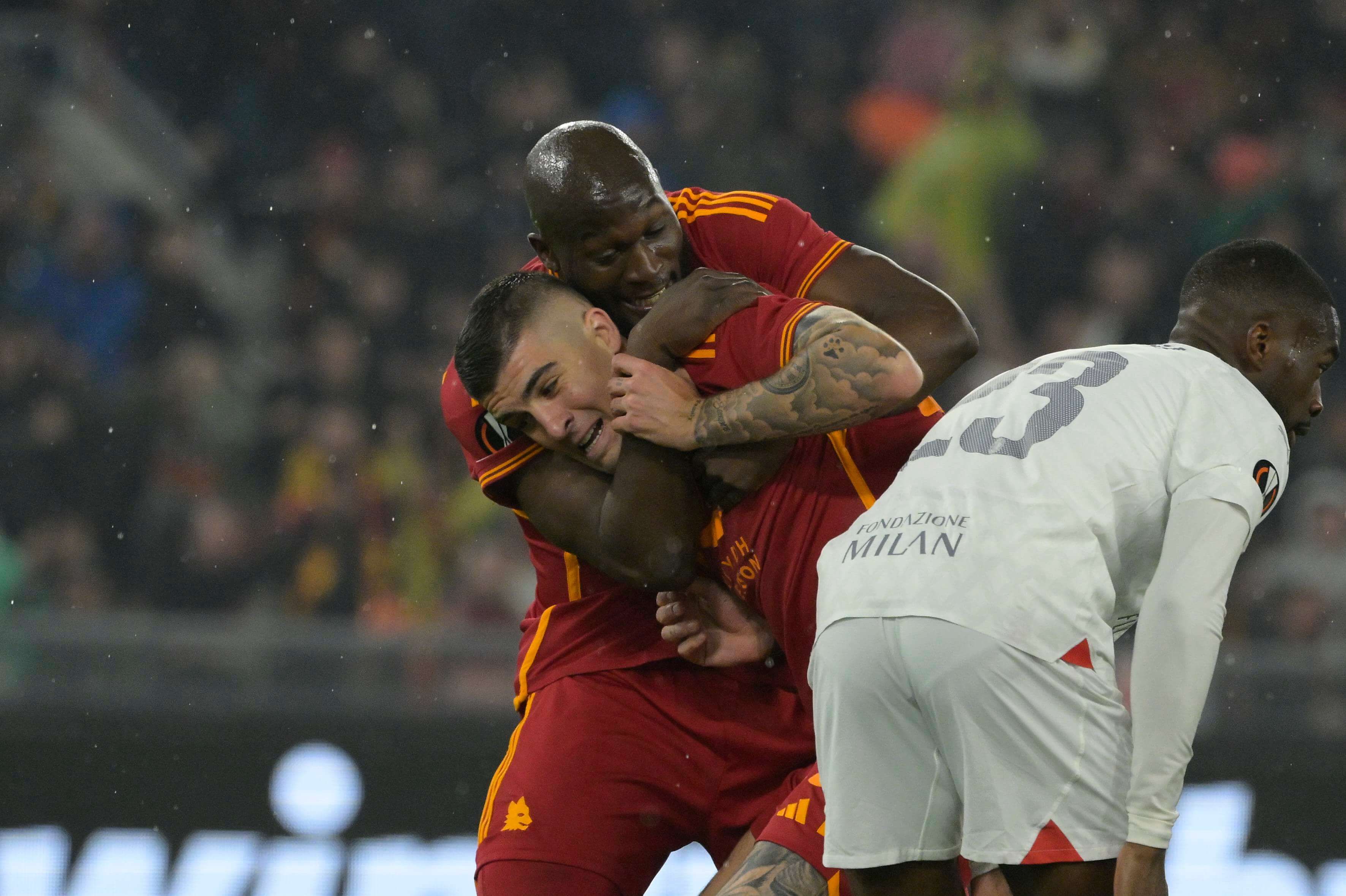  Imagen del Roma - Milan de Europa League