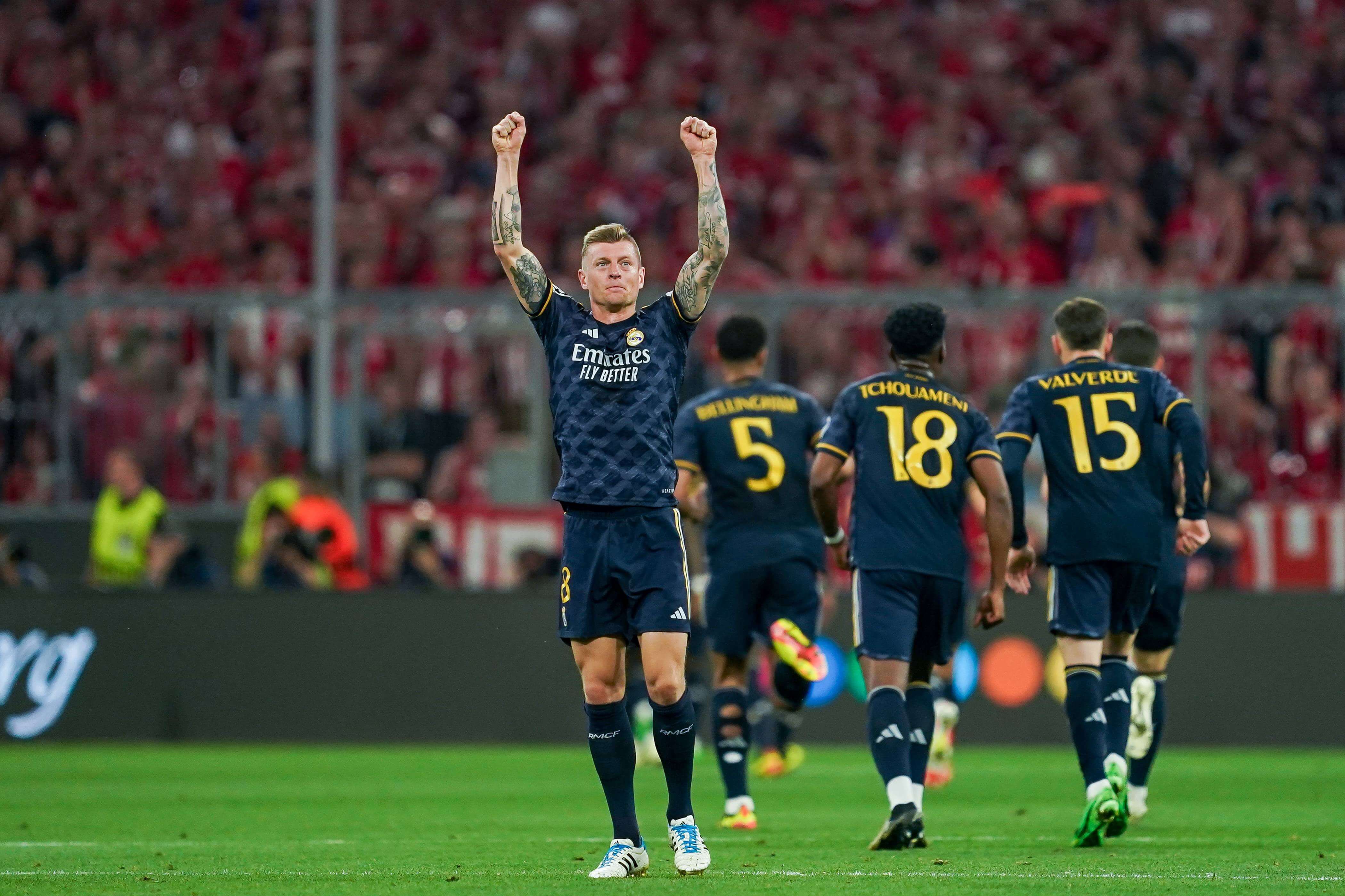  Toni Kroos, durante el partido ante el Bayern Múnich (Fuente: Cordon Press)