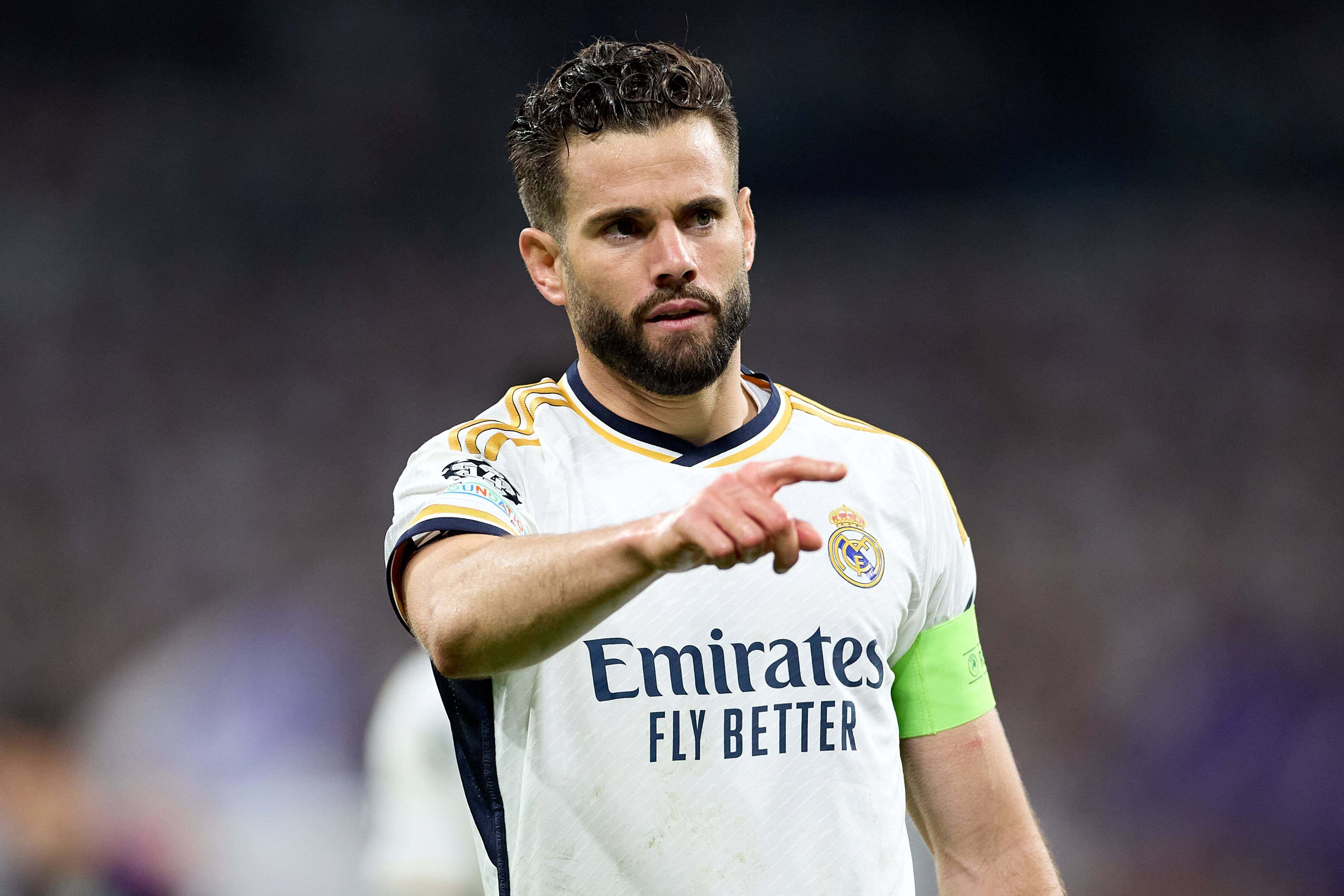 Nacho dando instrucciones durante un partido del Real Madrid (Foto: Cordon Press).