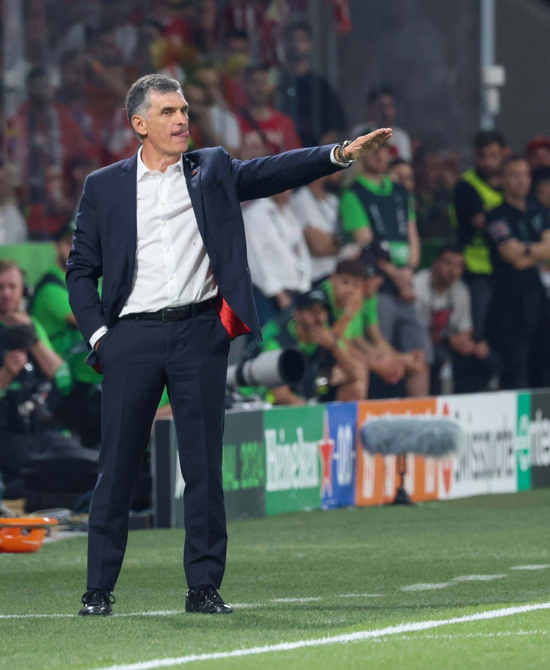  Mendilibar, durante la final (Cordon Press).