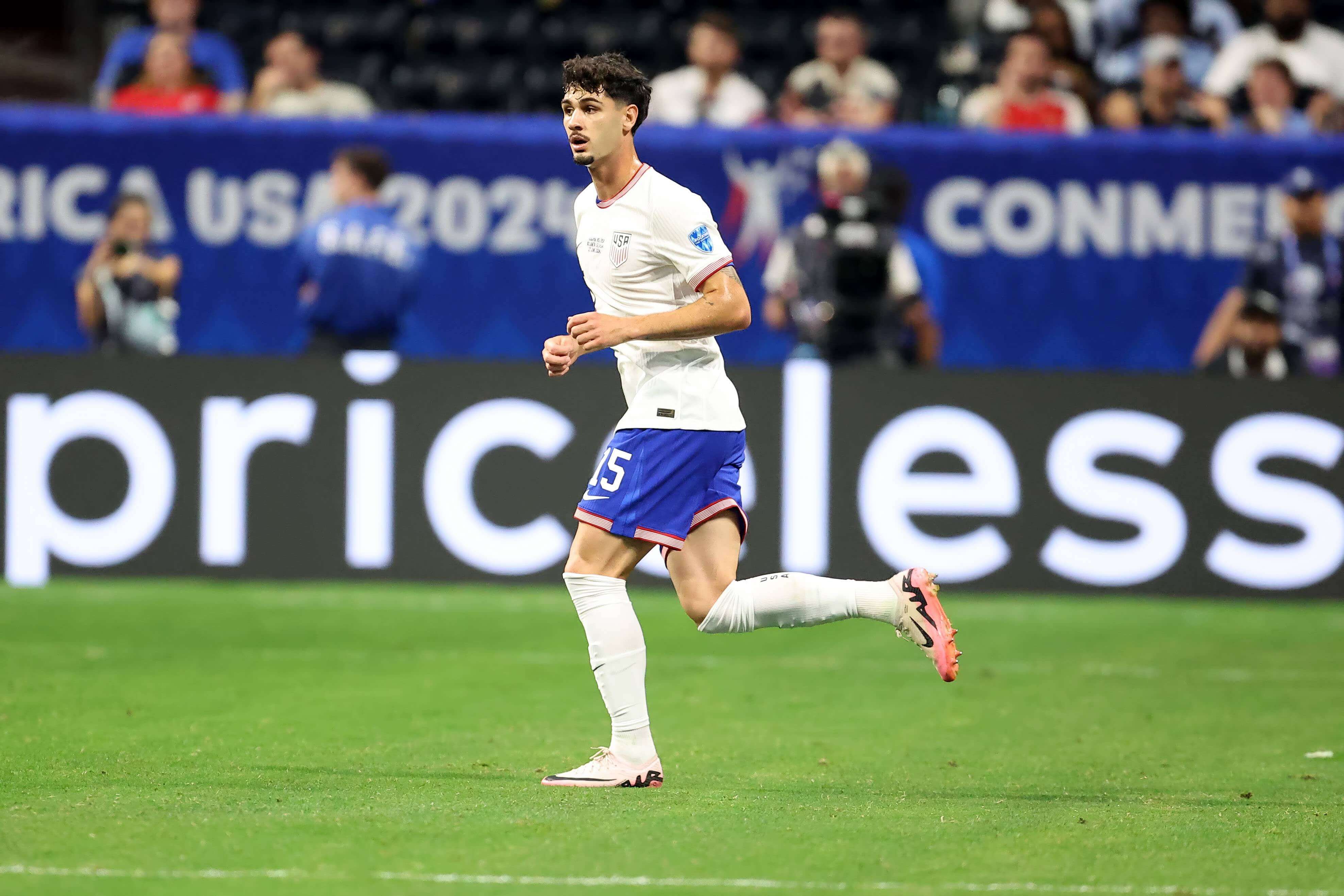  Johhny Cardoso con Estados Unidos en la Copa de América (foto: Cordón Press).