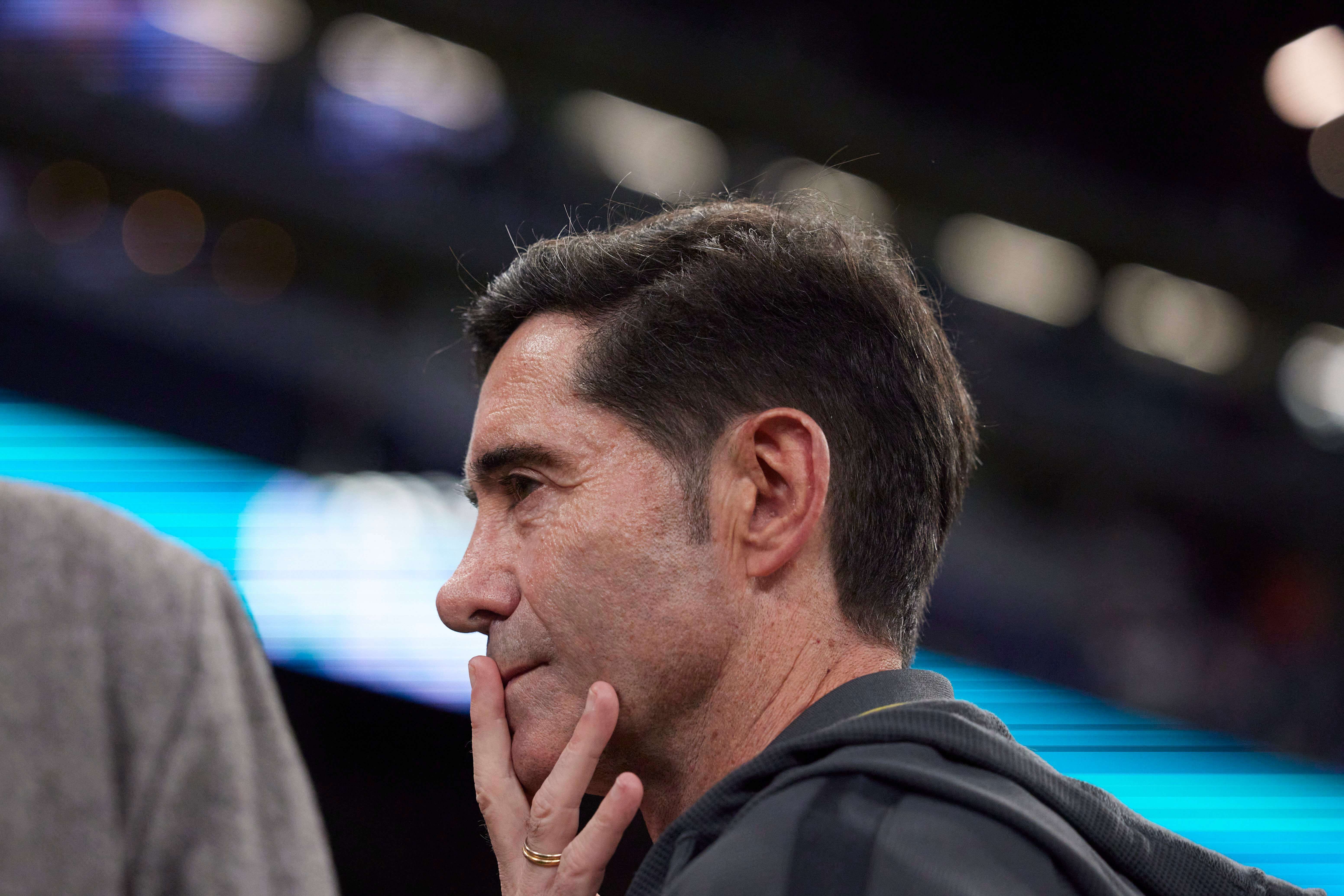  Marcelino, en un partido del Villarreal (FOTO: Cordón Press).