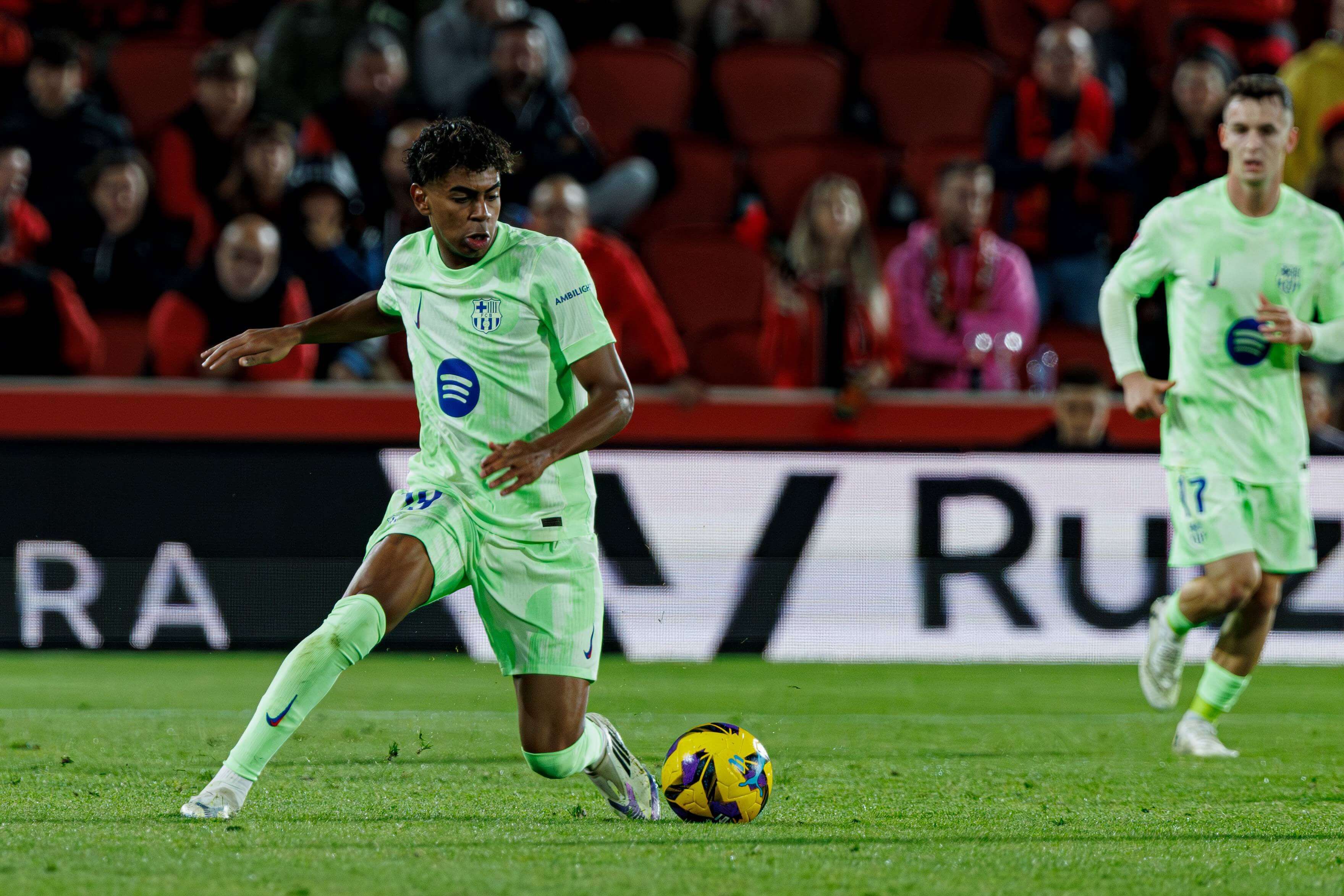 Lamine Yamal ante el Mallorca (Cordon Press)