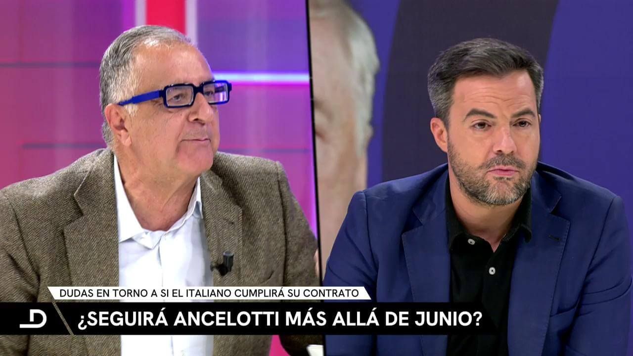  Roberto Gómez y Nacho Peña debaten por el futuro de Carlo Ancelotti (ElDesmarque)