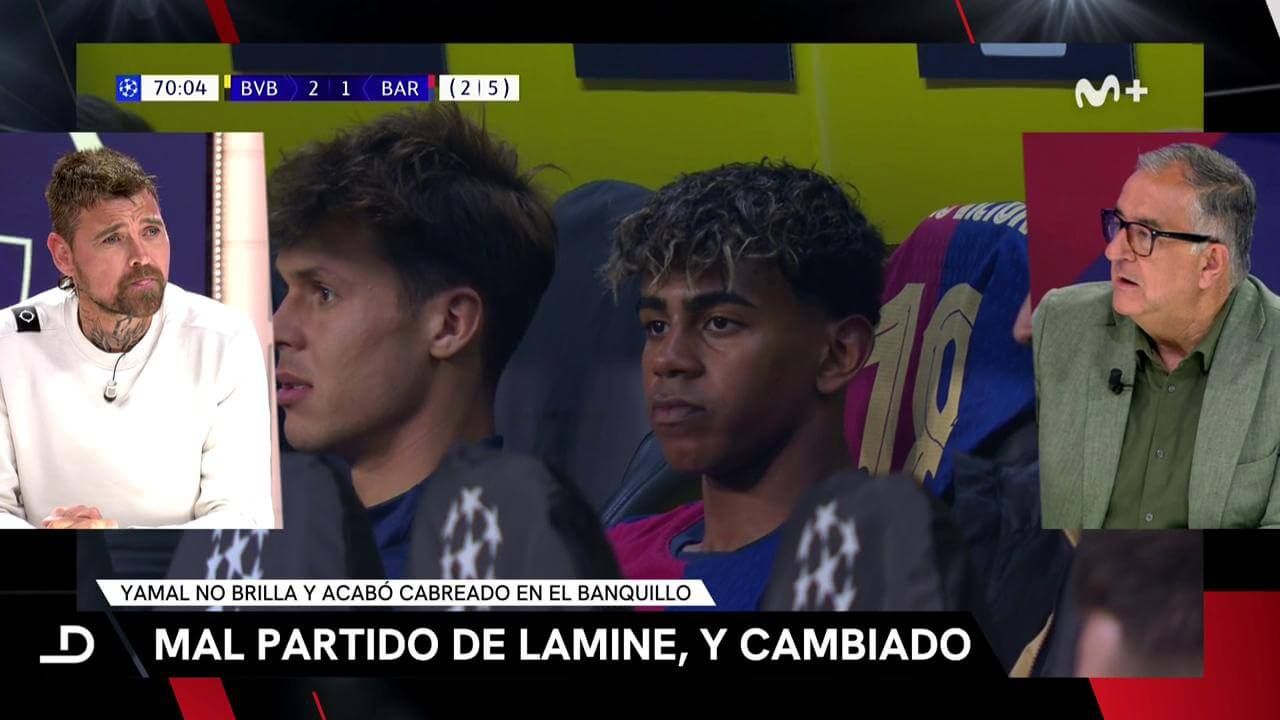  Las caras de Lamine Yamal en Dortmund (ElDesmarque Madrugada)