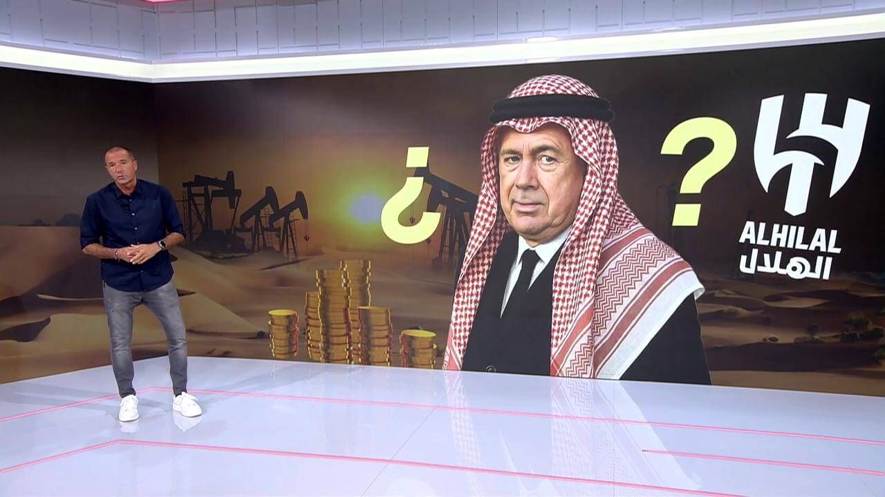  Manu Carreño explicando la situación de Carlo Ancelotti (ElDesmarque)