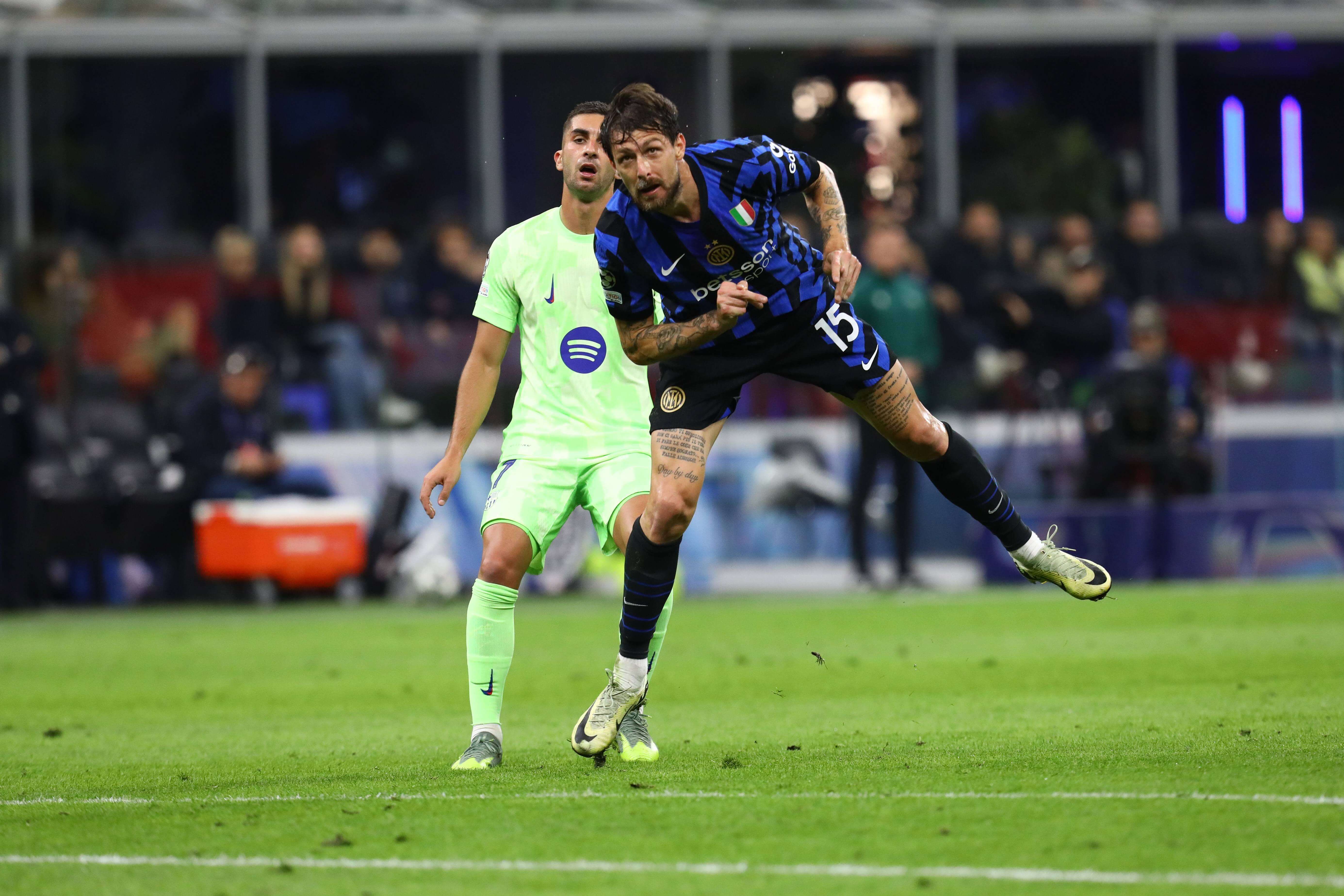  Acerbi en el Inter - Barcelona (Cordon Press)