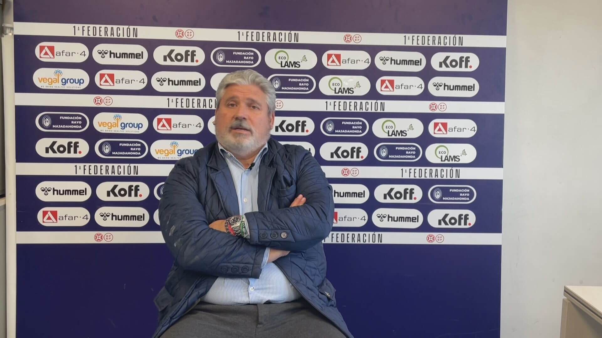  Iñaki Acha, vicepresidente del Rayo Majadahonda, en ElDesmarque