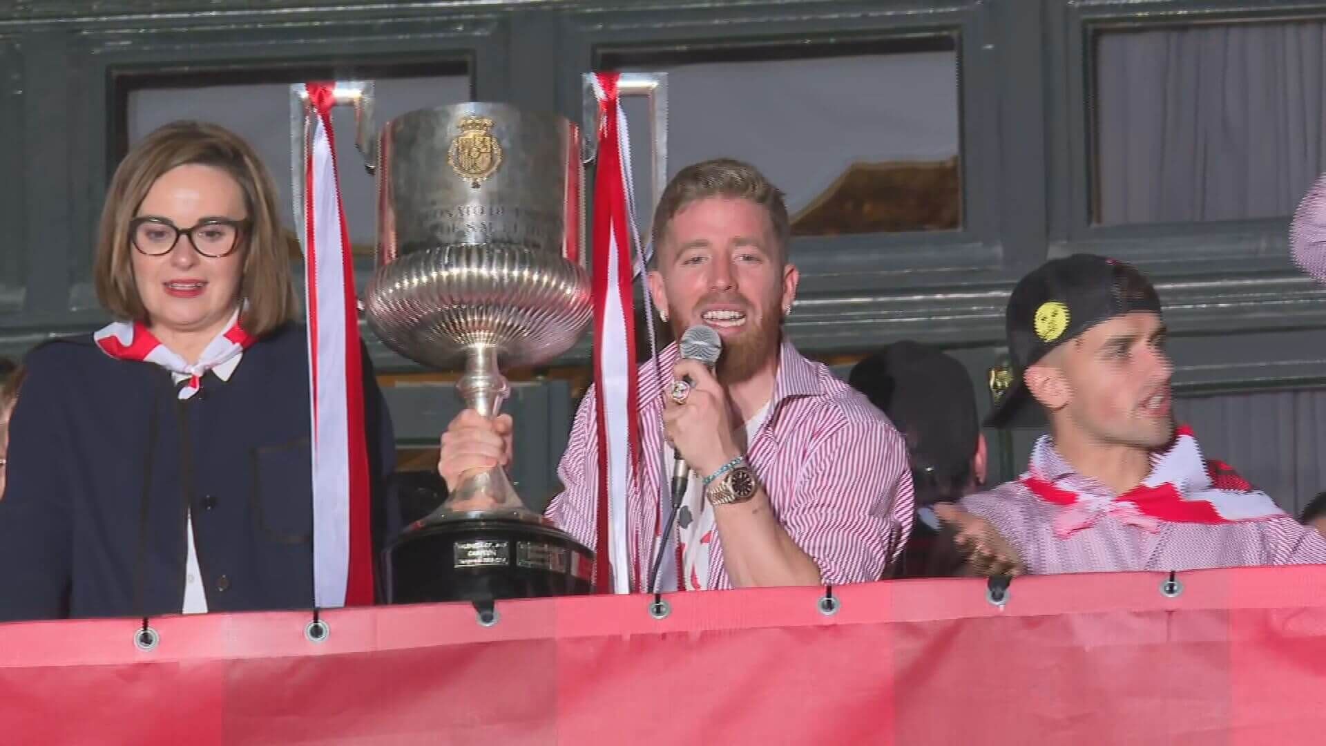 El discurso de Iker Muniain en la Diputación