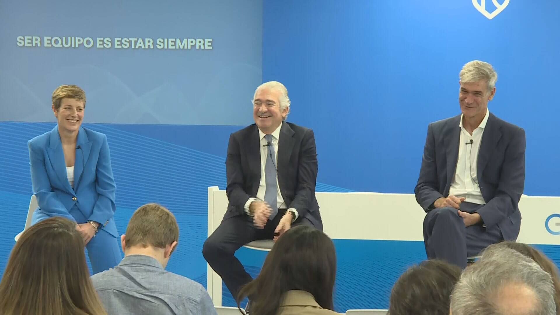  Elisa Aguilar, José Bogas y Antonio Martín en el acto de Endesa