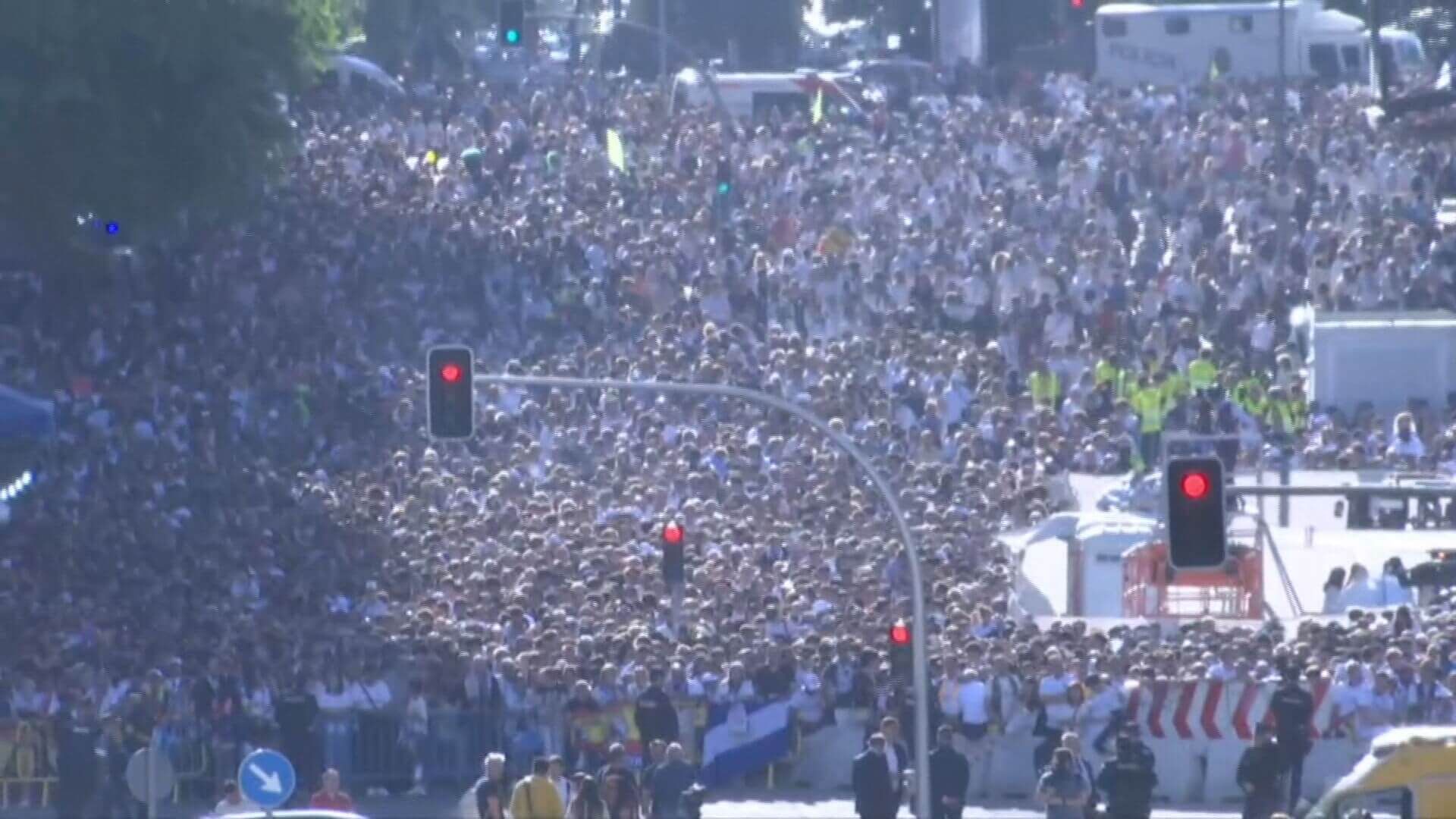 Ambientazo en las horas previas al Clásico