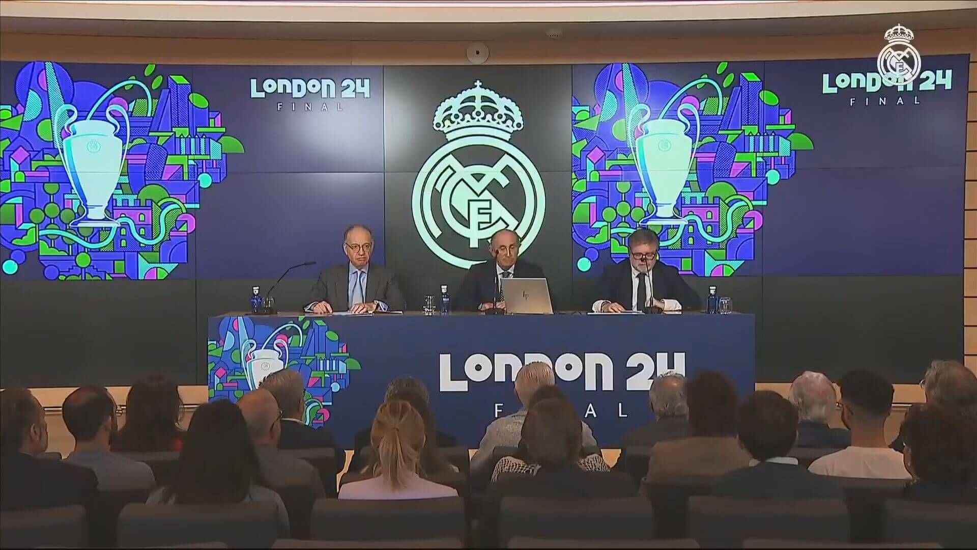  El sorteo del Real Madrid se realizó este martes (foto: captura Real Madrid TV).