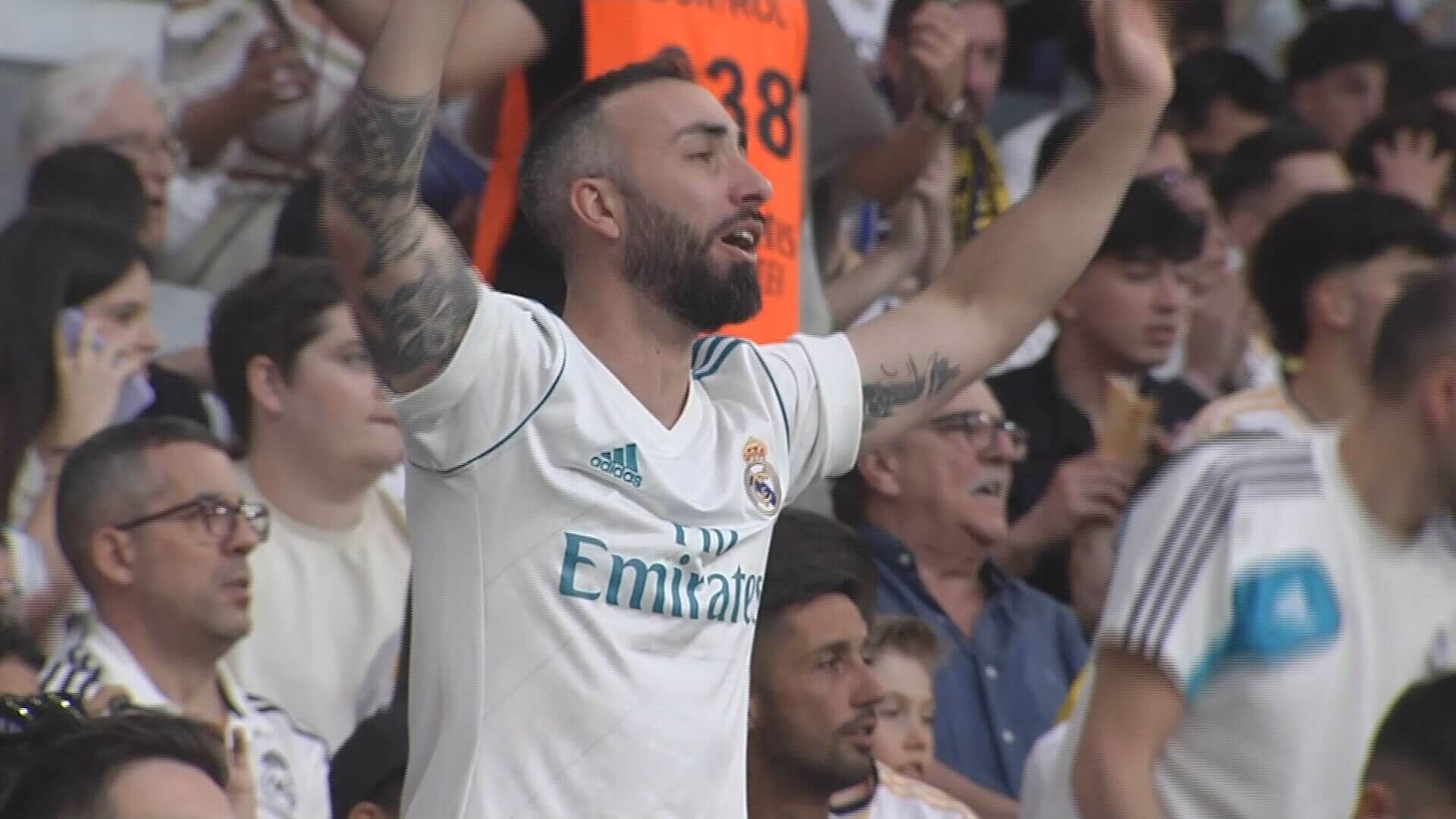 El aficionado del Real Madrid que no dudó en que se obtendría la 15ª Champions.