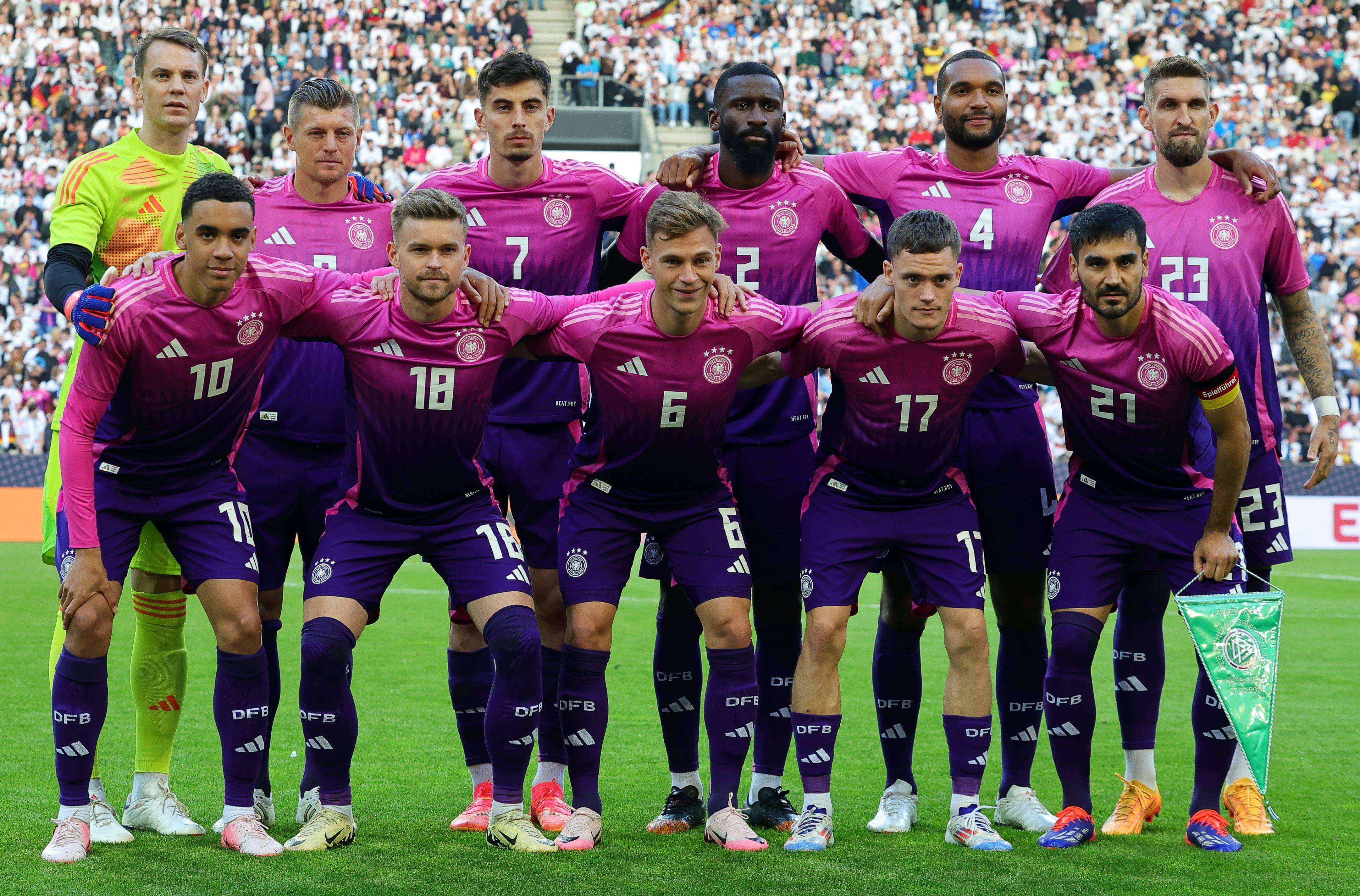  La Selección Alemana en el partido ante Grecia (Fuente: Cordon Press)