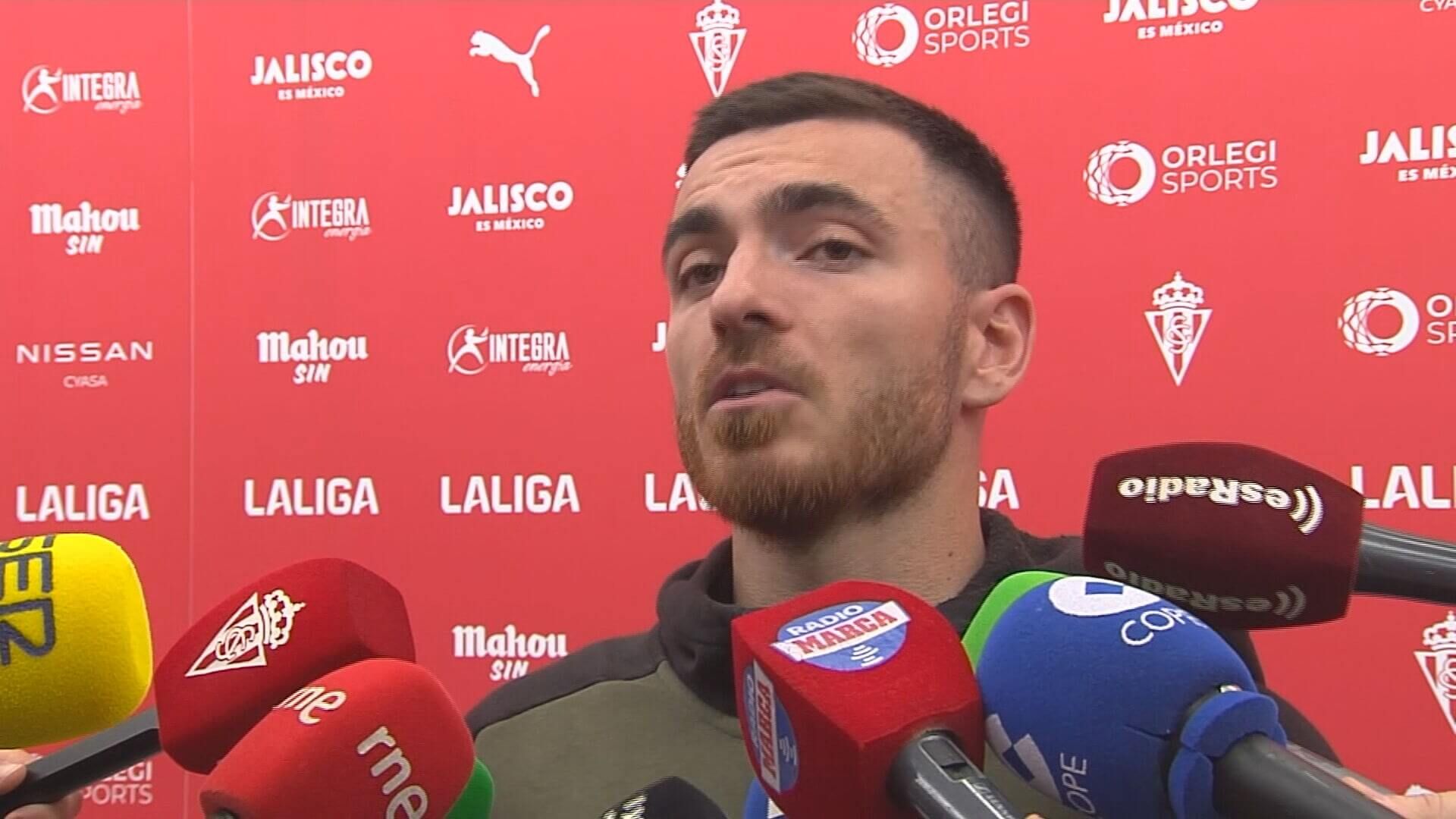 Víctor Campuzano, tras la derrota frente al Espanyol