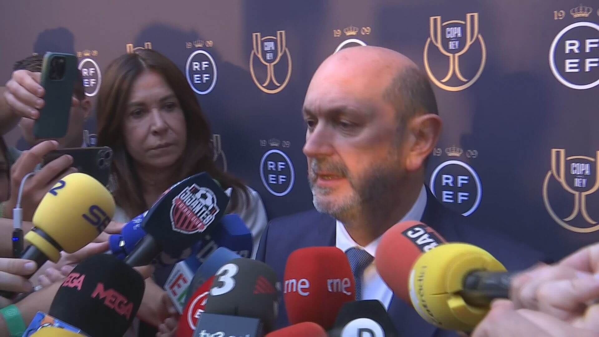  Rafael Louzán sobre la final (Fuente: ElDesmarque)