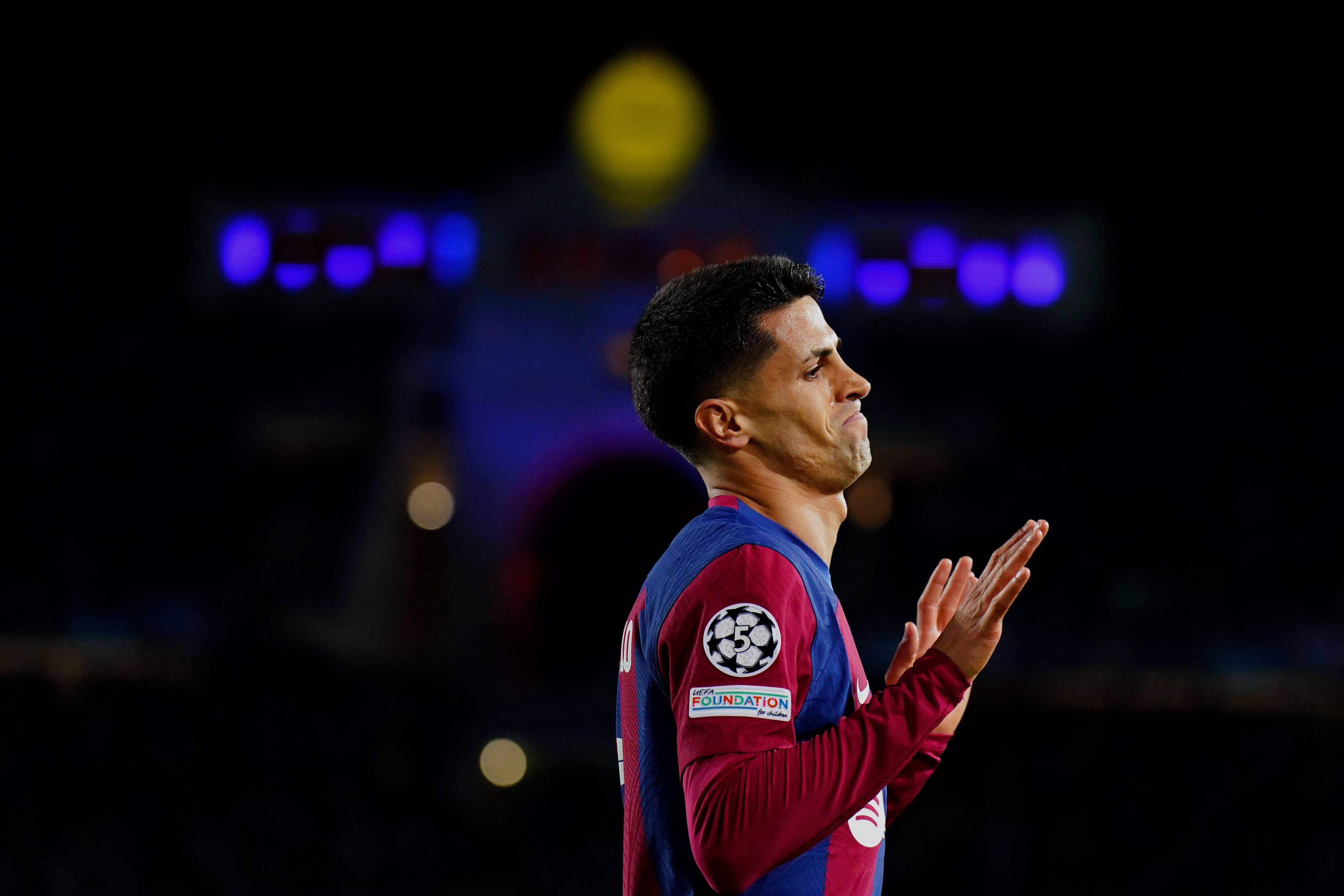 Joao Cancelo, en un partido del Barcelona (FOTO: Cordón Press).