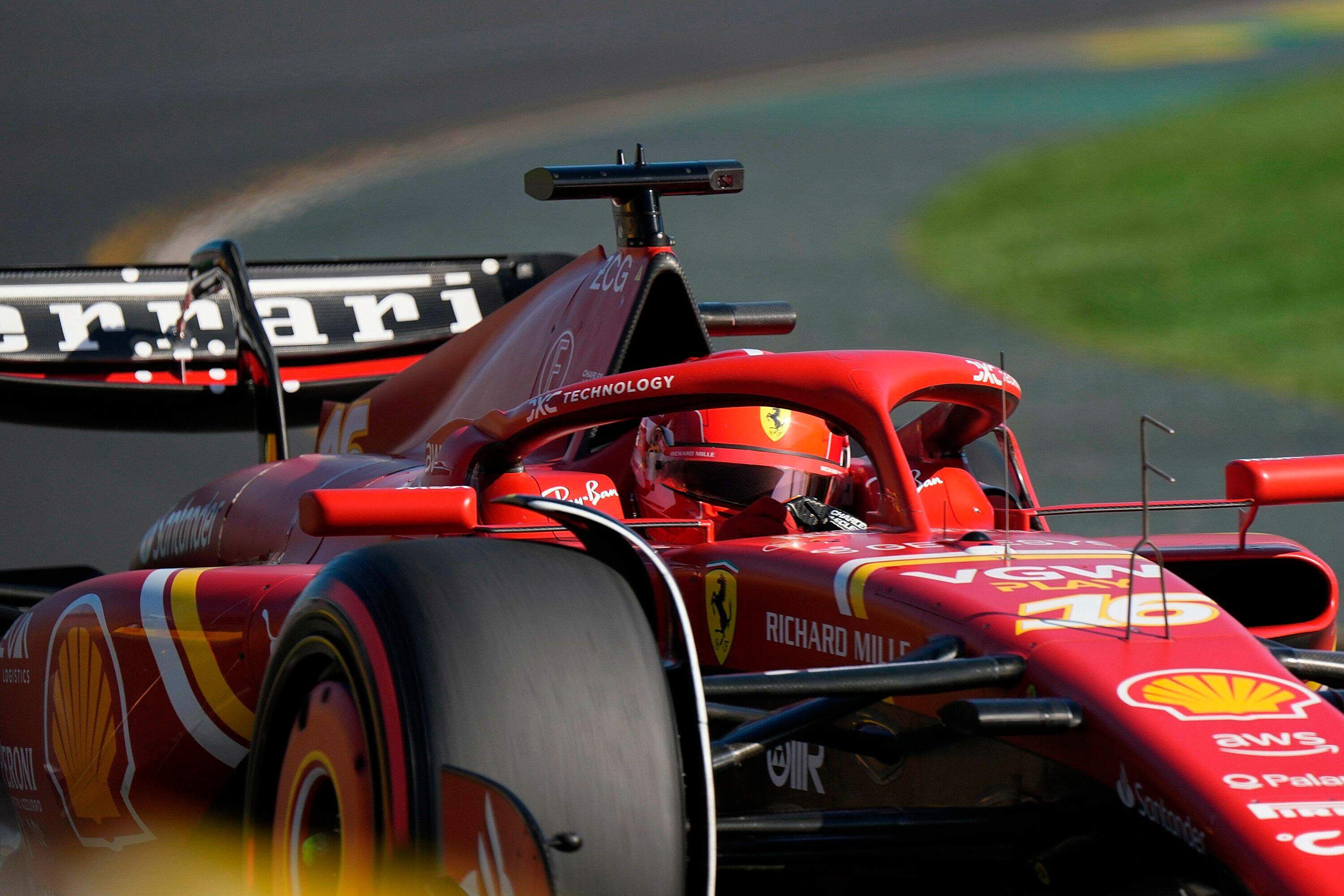  Charles Leclerc, en el GP de Australia.
