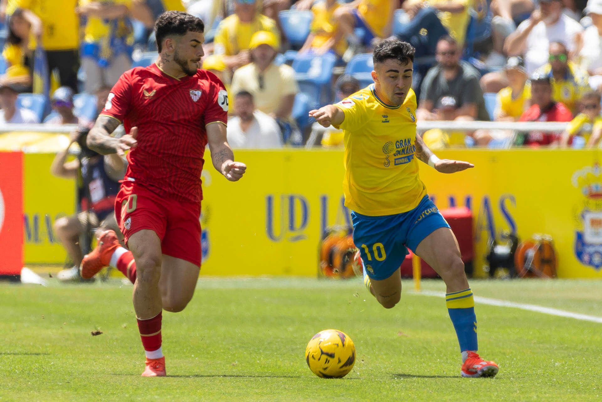 Isaac Romero, ante Las Palmas.