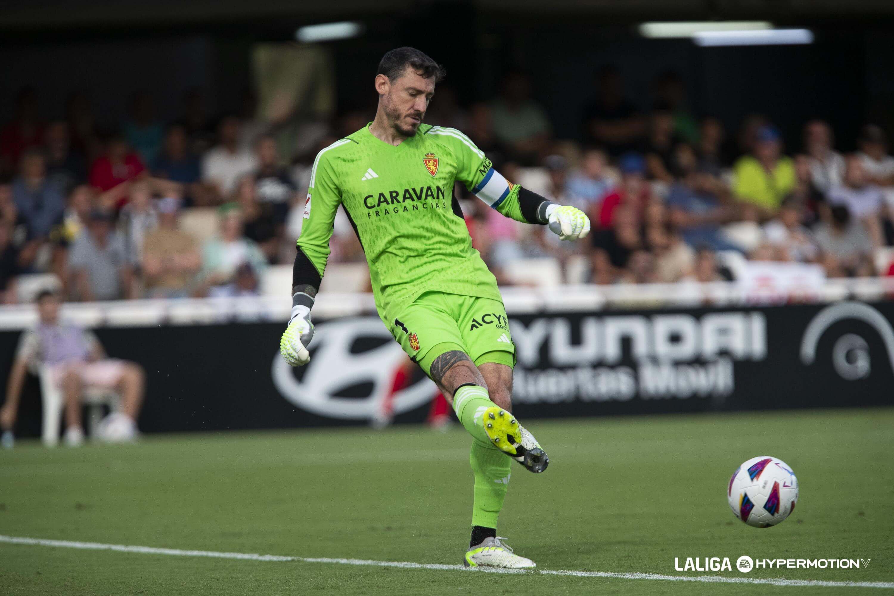  Cristian Álvarez, en el Real Zaragoza.