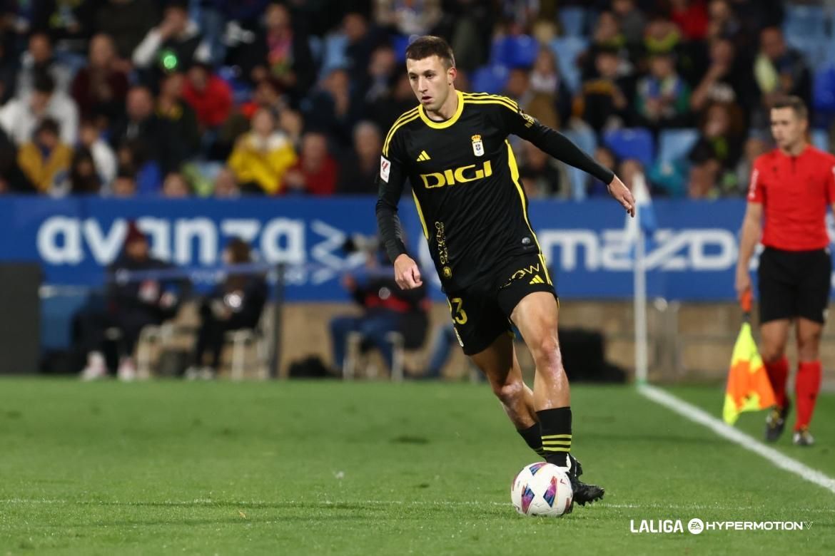 Abel Bretones en el Zaragoza - Oviedo.