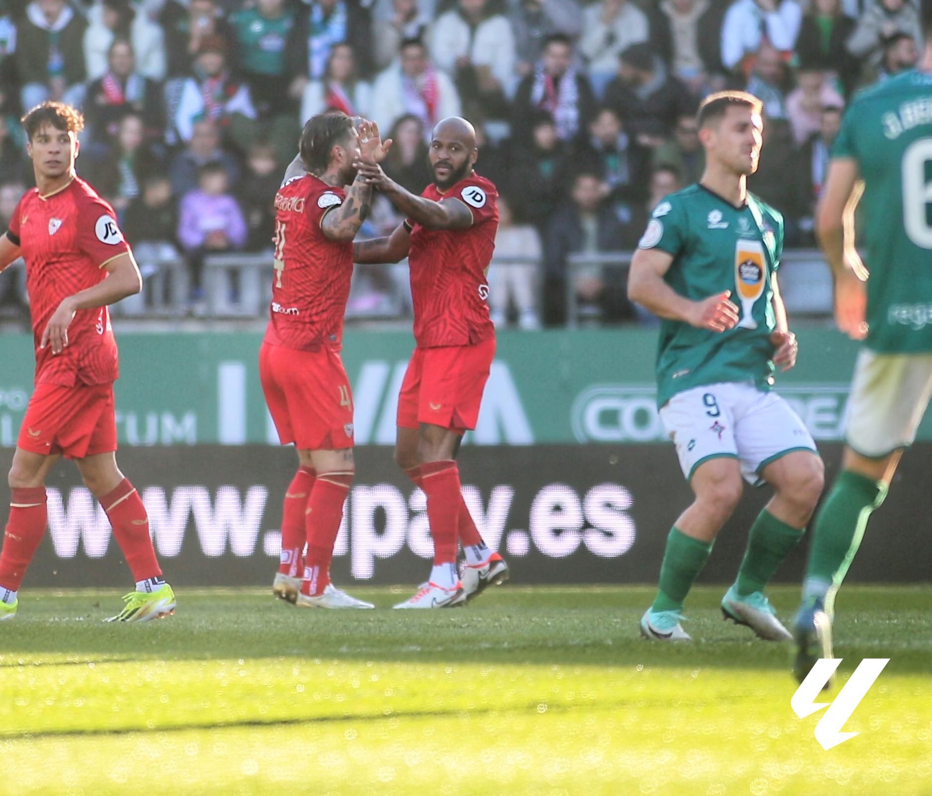  Ramos y Marcao, ante el Ferrol.