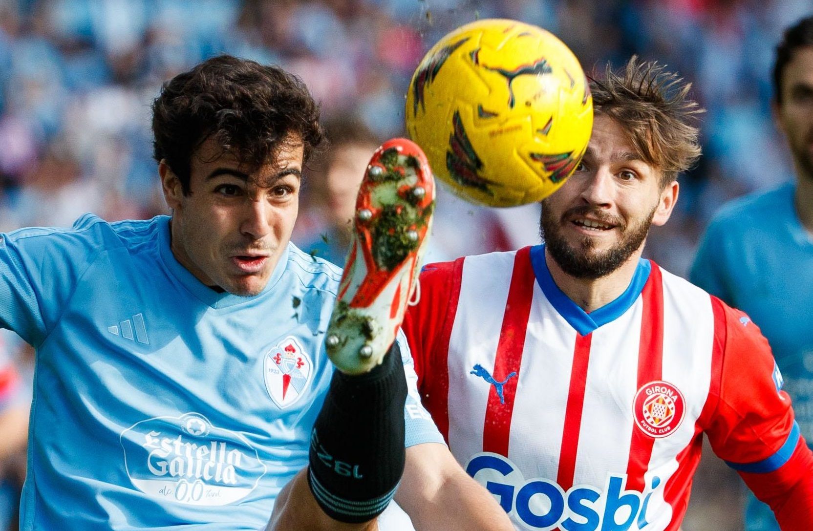  Manu Sánchez en el Celta - Girona.