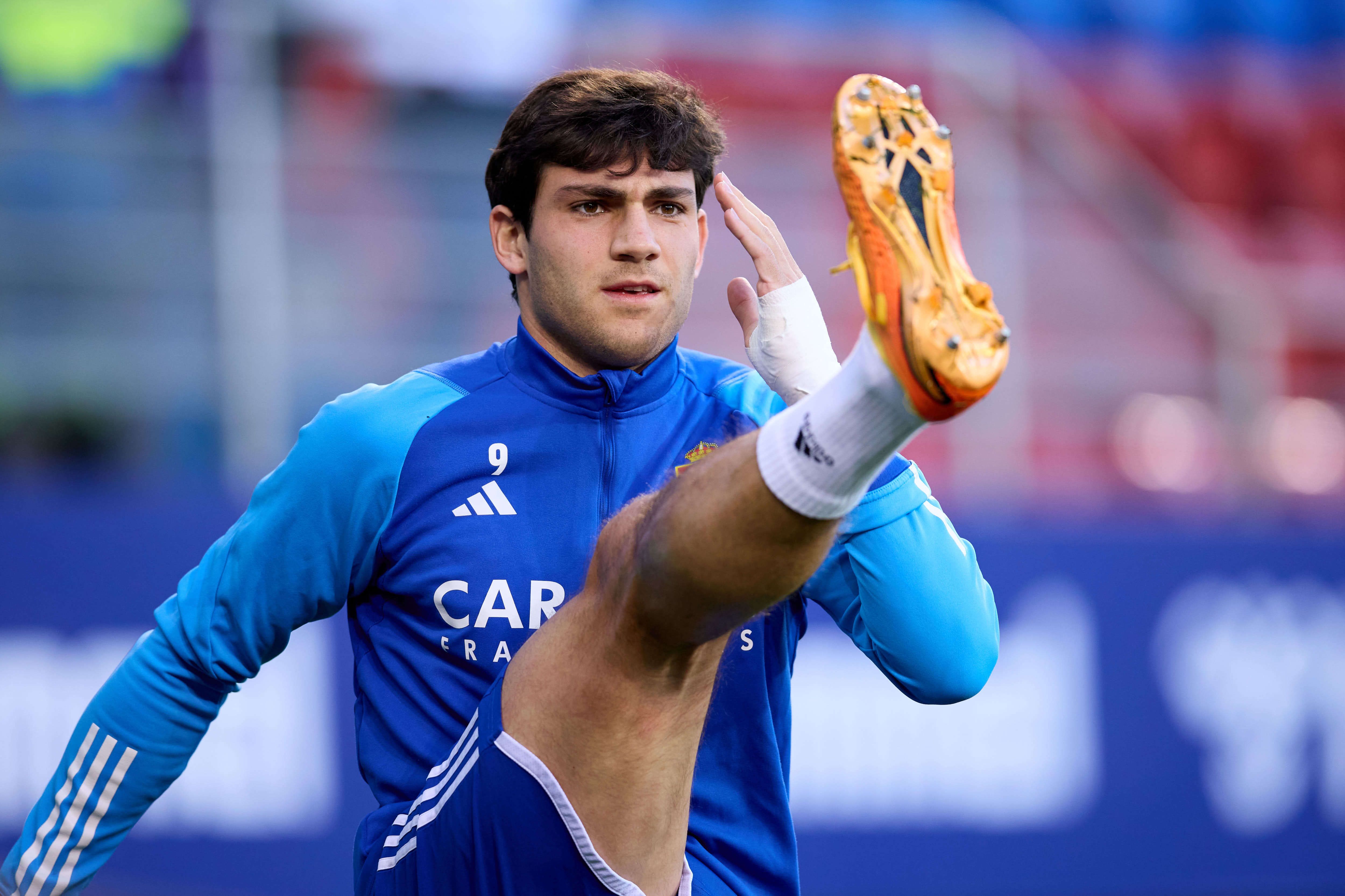  Iván Azón, con el Real Zaragoza.