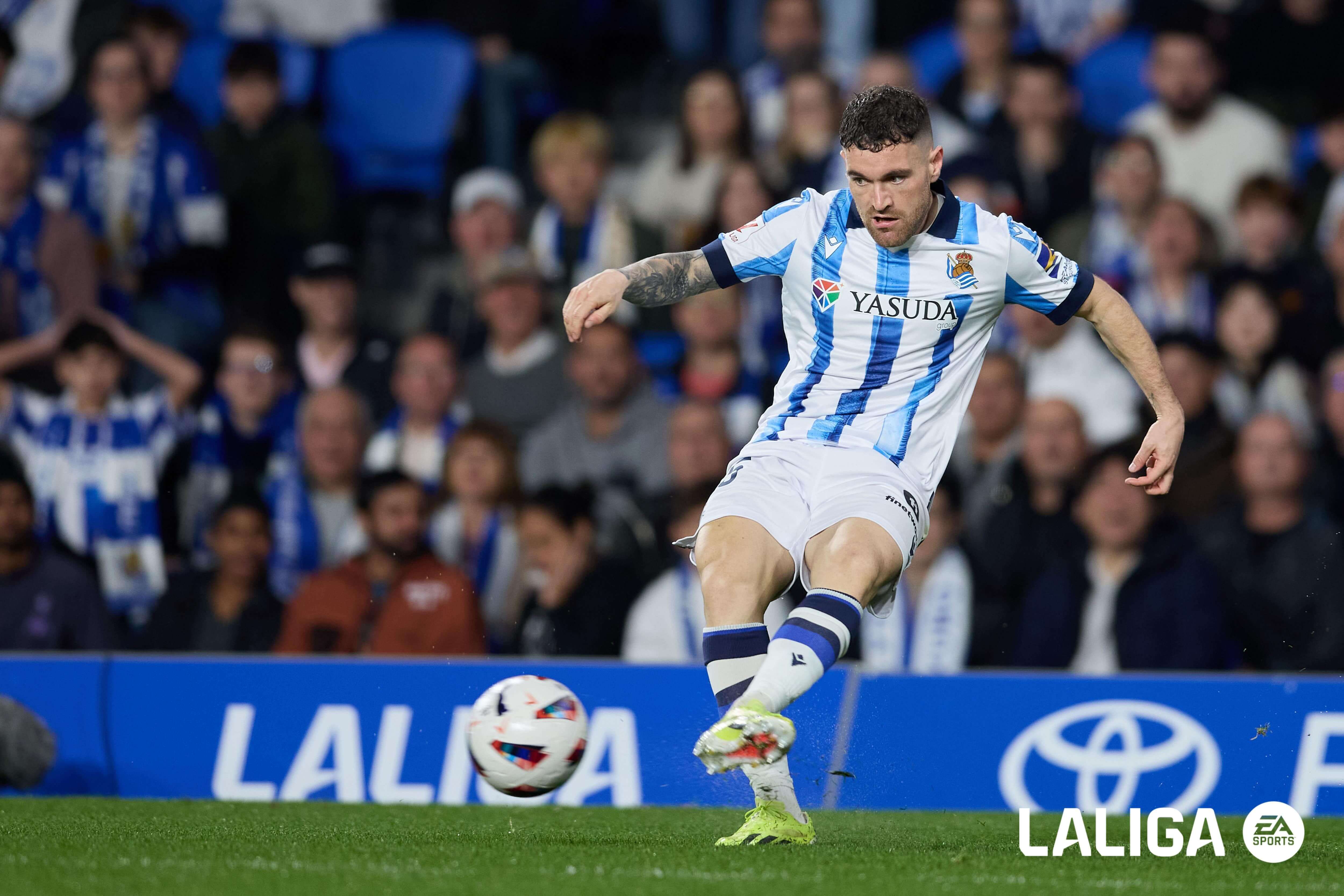  Javi Galán, en el Real Sociedad - Cádiz.