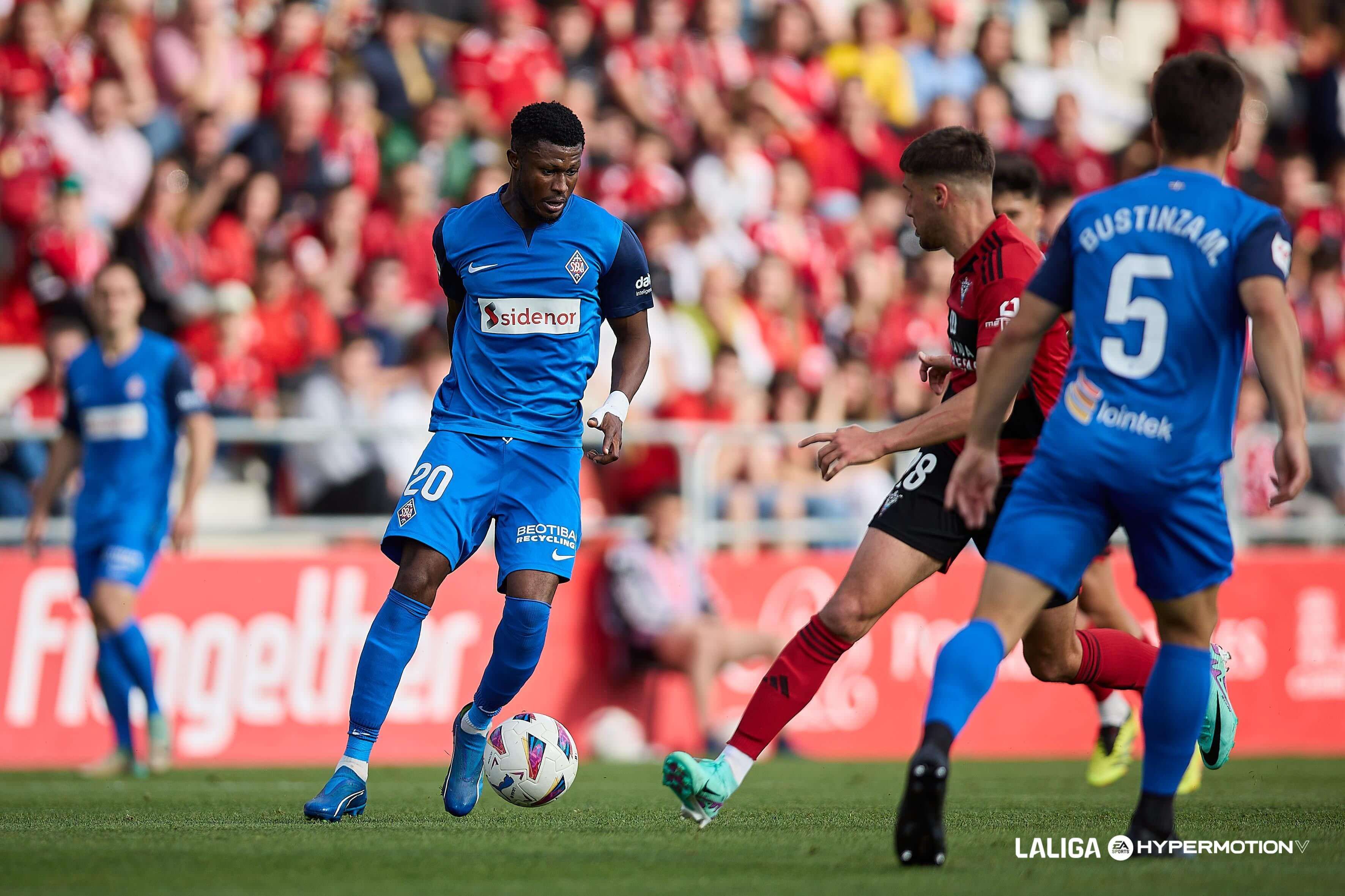 Kwasi Sibo, jugador del Amorebieta que ha fichado el Real Oviedo.