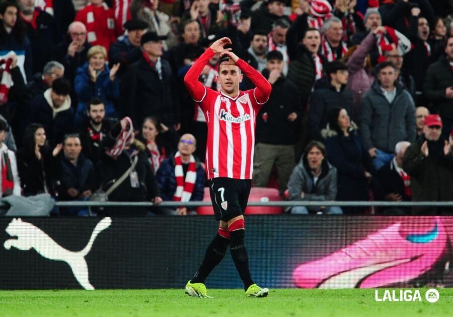  Gol de Alex Berenguer en el Athletic Club-Girona FC.