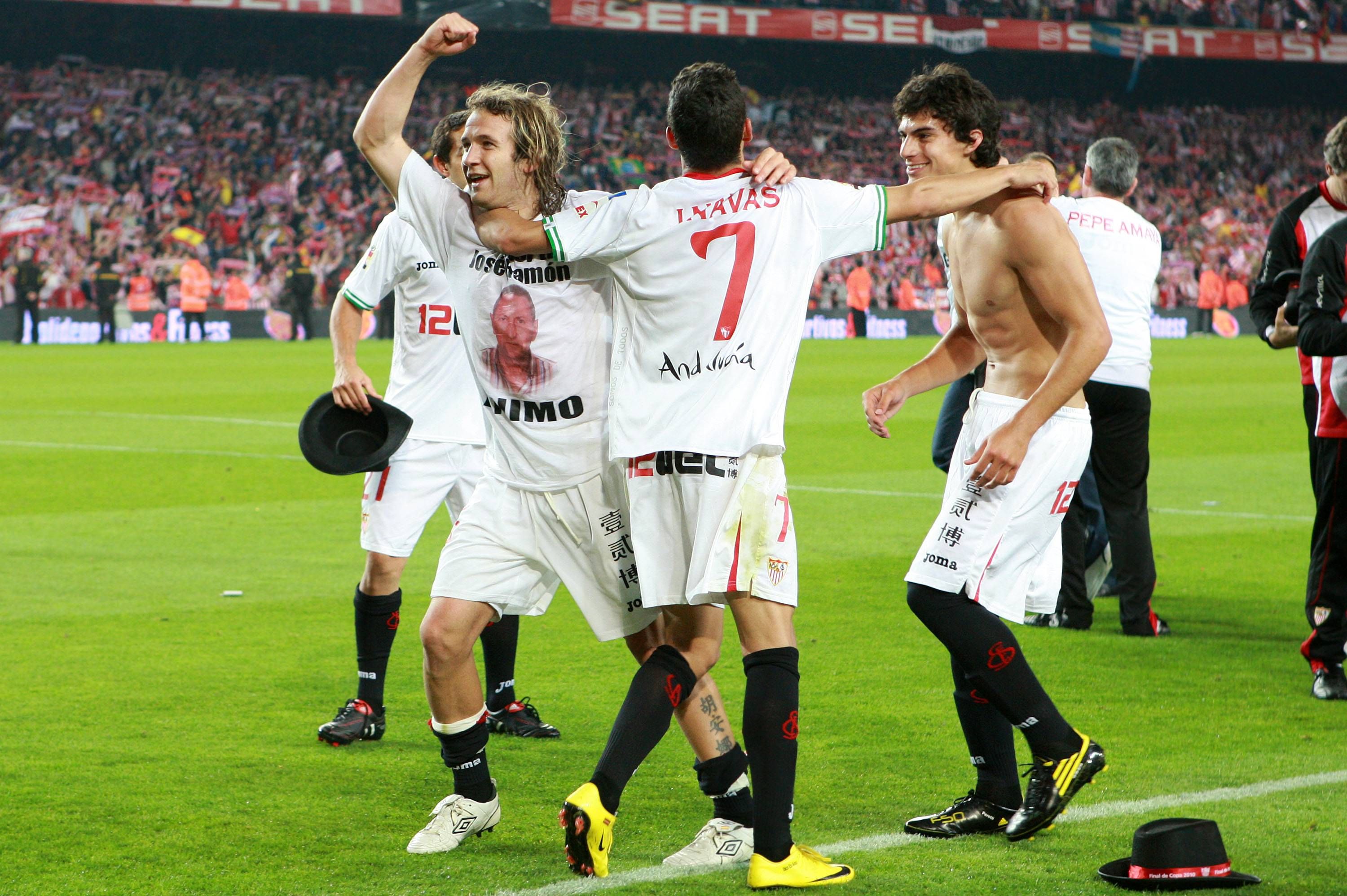  Diego Capel, en la final de la Copa del Rey de 2010.