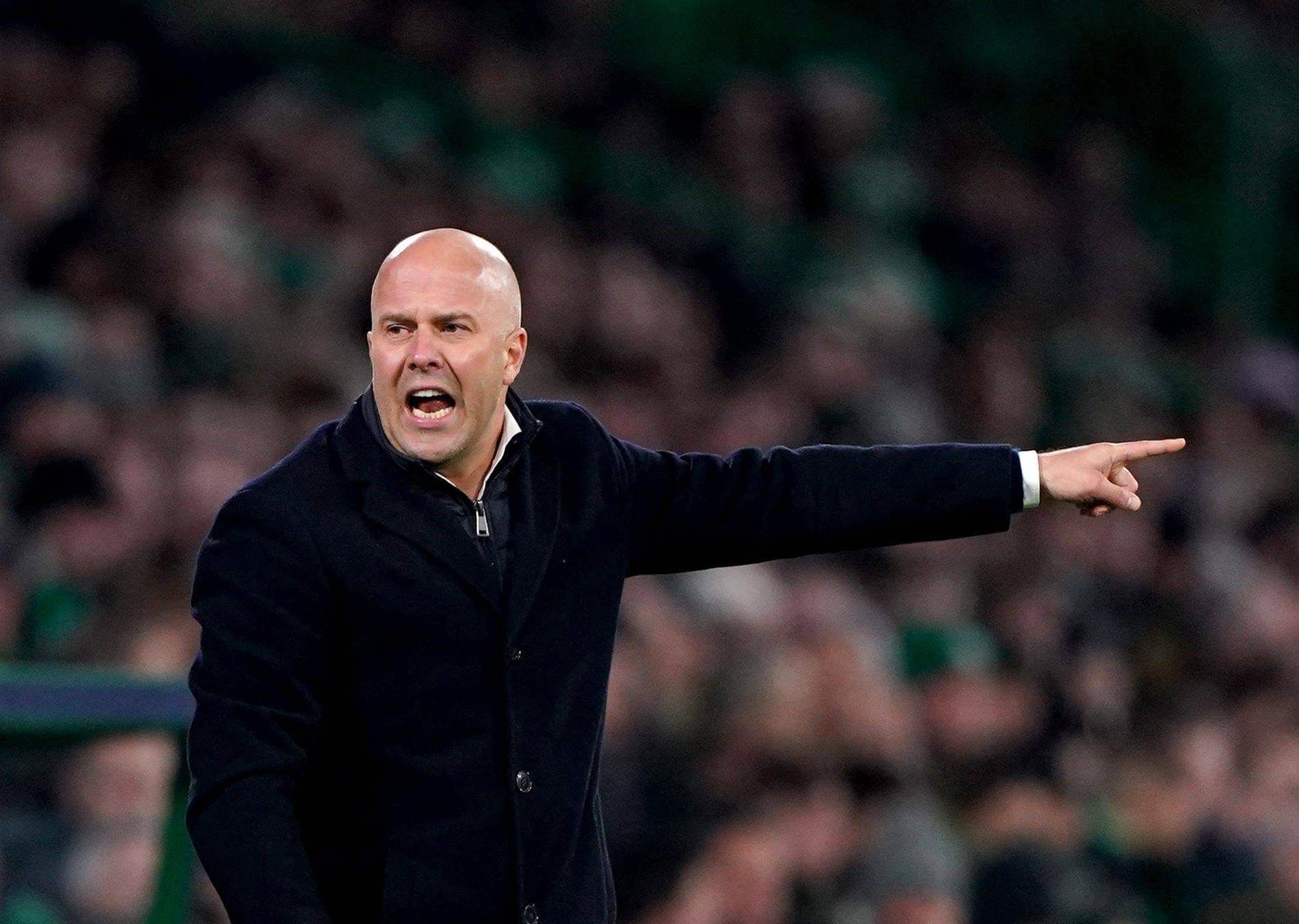 Arne Slot durante un partido de Champions League (Fuente: Cordon Press)