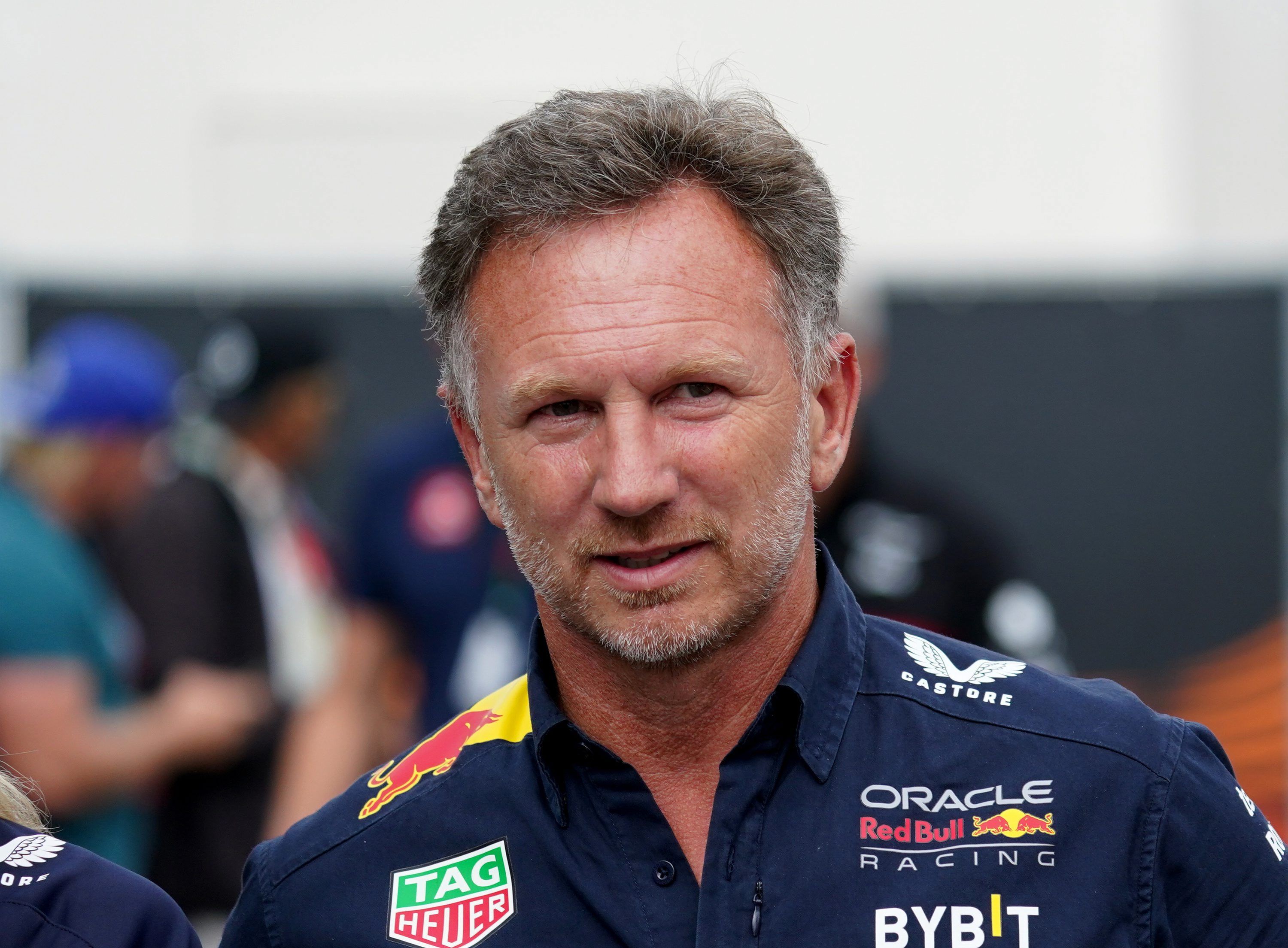  Christian Horner, con Red Bull en 2023.