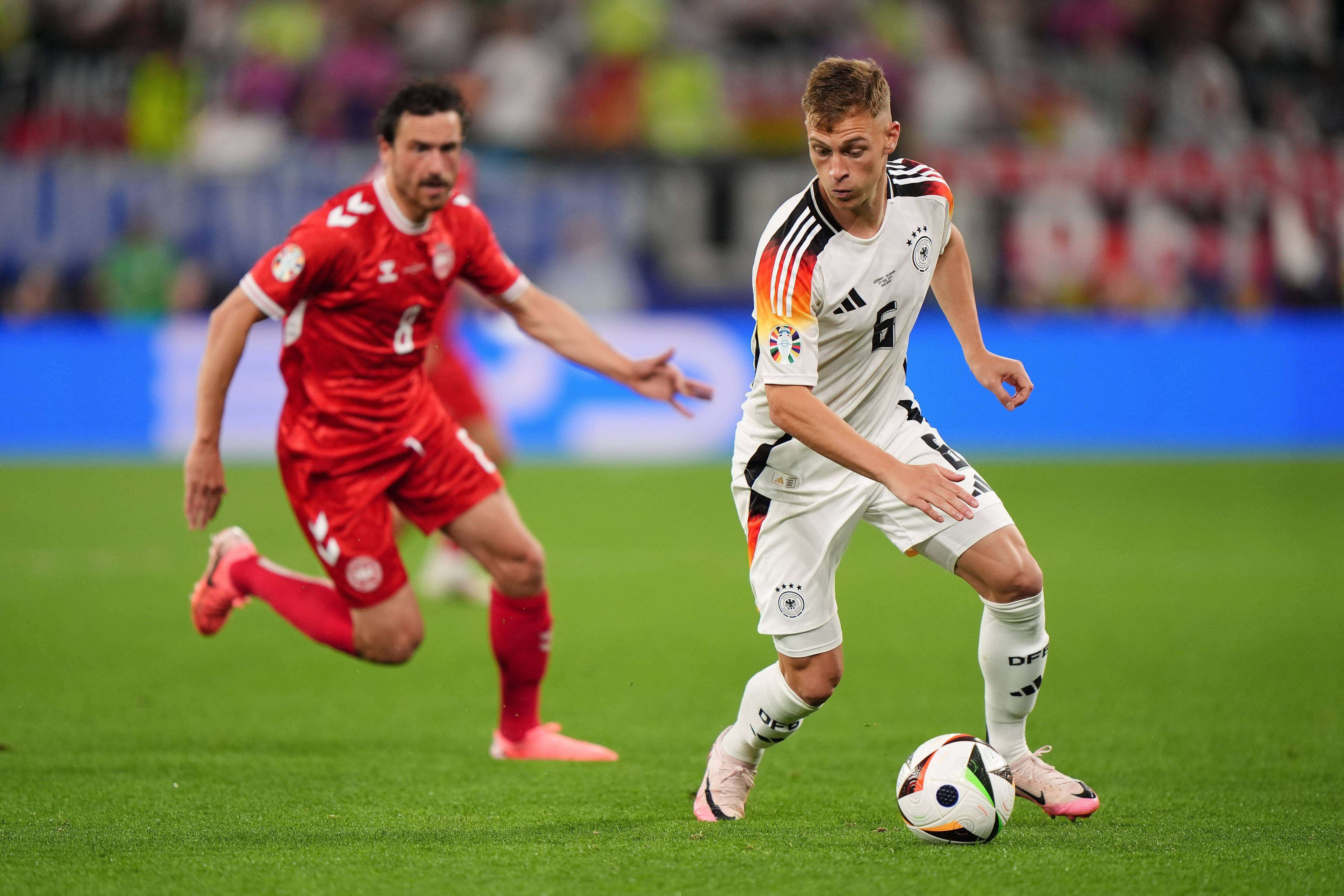 Joshua Kimmich en el partido ante Dinamarca (Cordon Press)