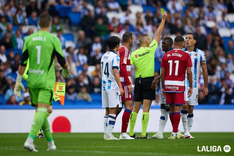  Real Sociedad - Granada de la primera vuelta.