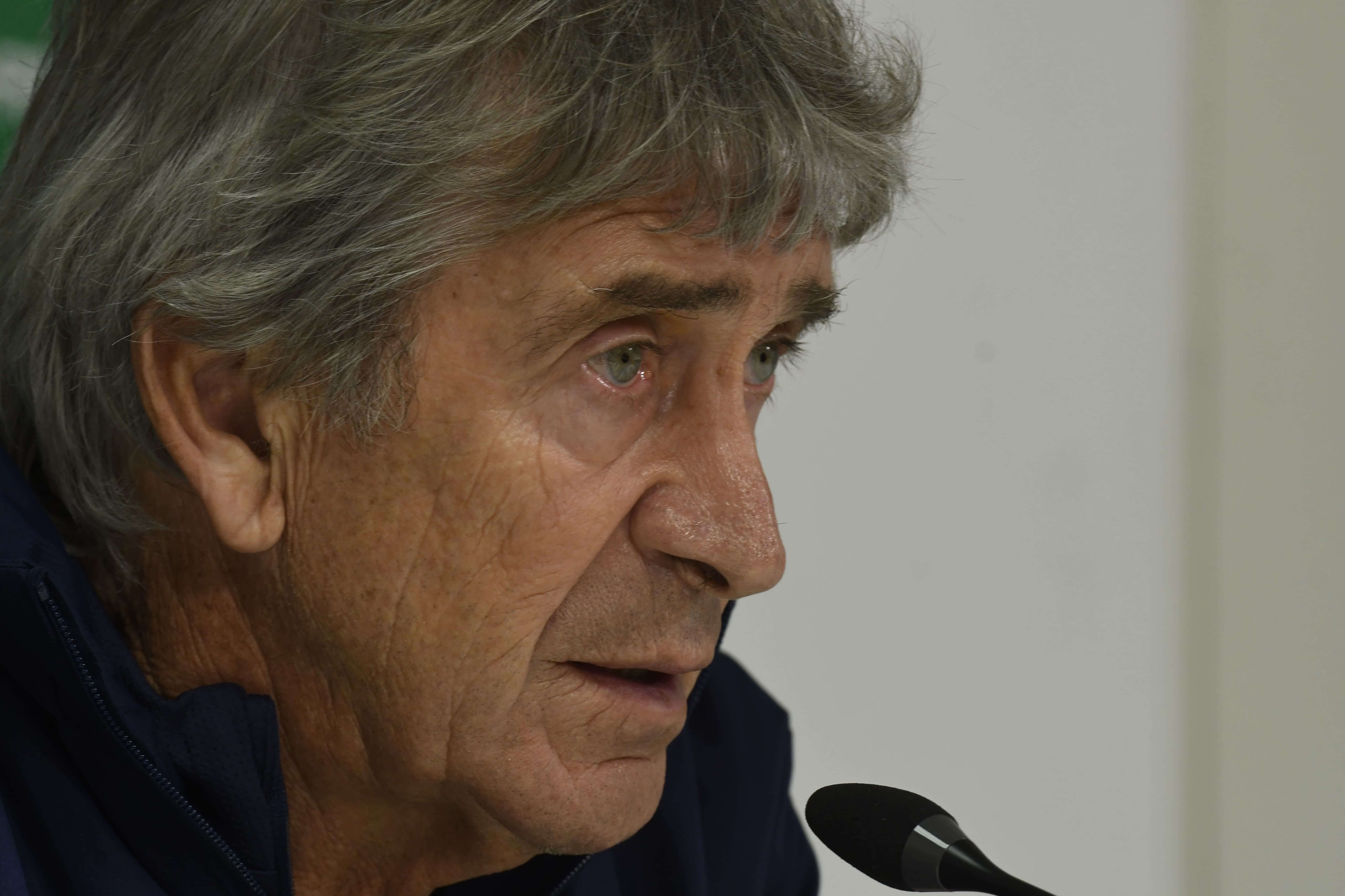 Manuel Pellegrini, entrenador del Real Betis (foto: Kiko Hurtado).