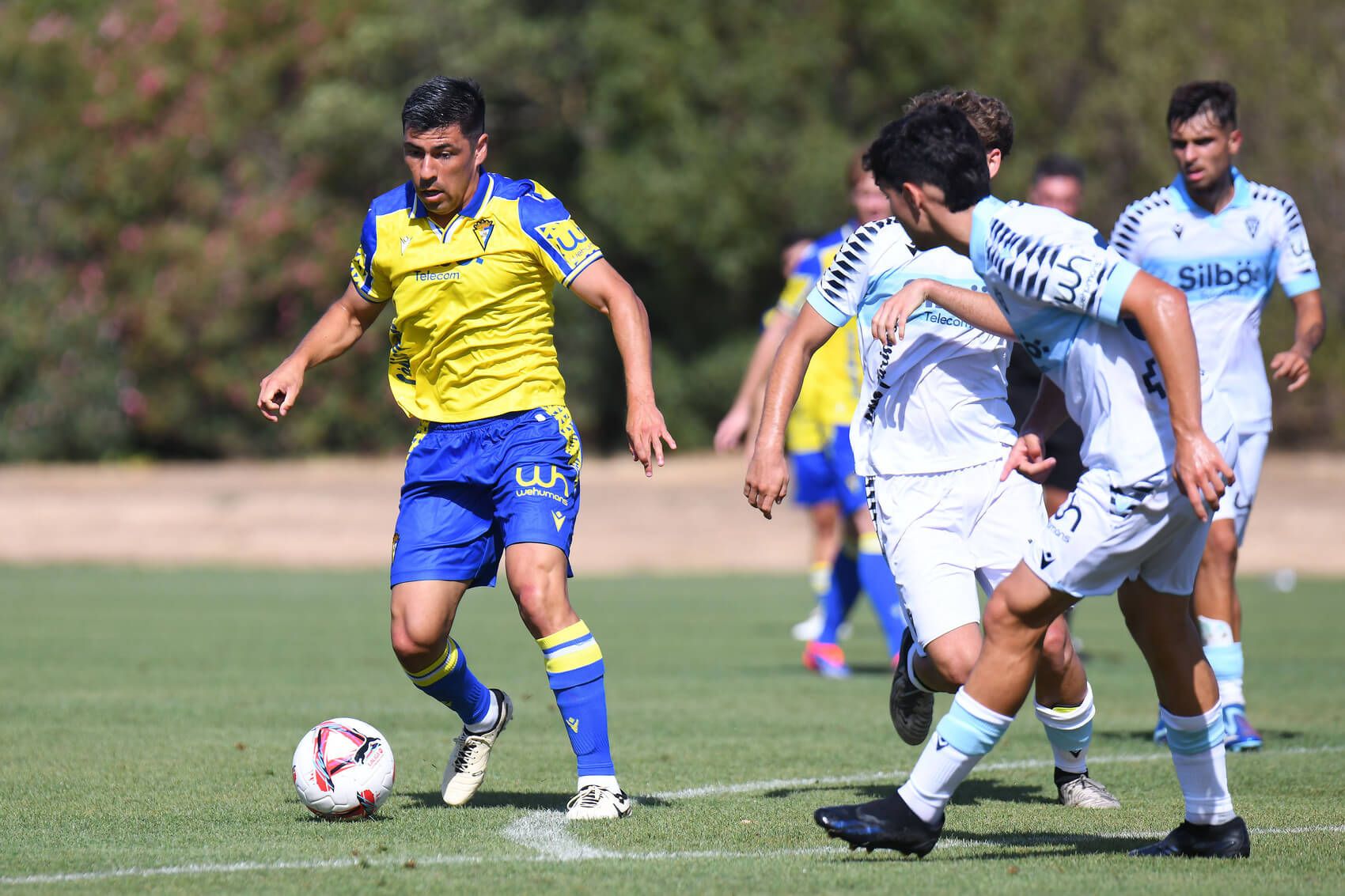 Alarcón, durante la presente pretemporada (Foto: Cádiz CF). Alarcón, durante la presente pretemporada (Foto: Cádiz CF).