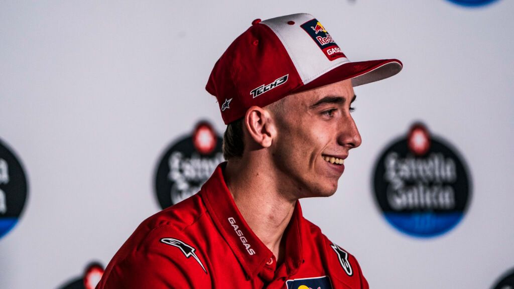 Pedro Acosta, en el GP de Jerez.