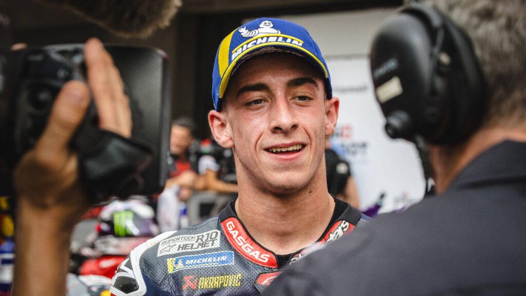 Pedro Acosta, en el GP de Portimao.